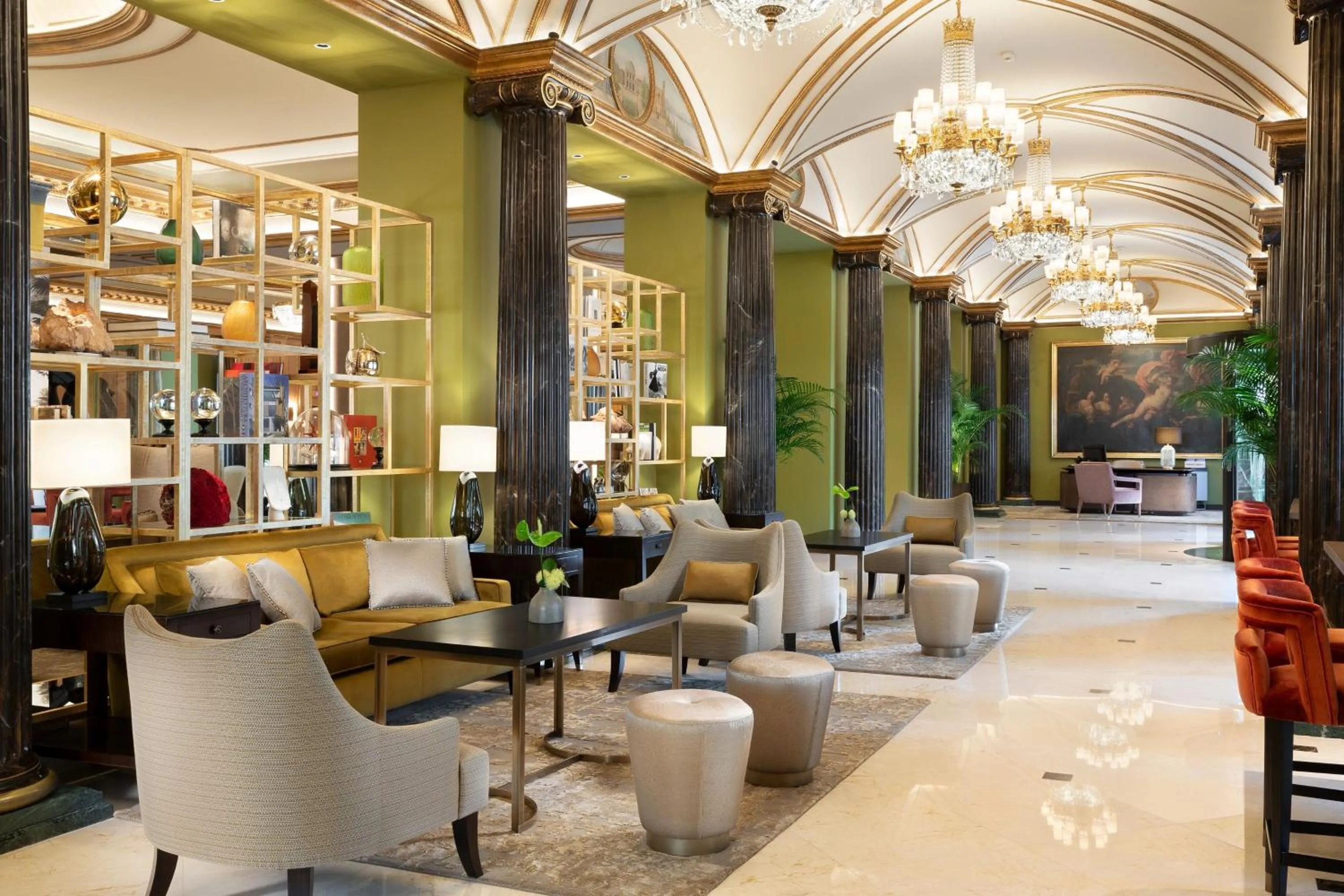 Lobby or reception in The Westin Palace, Milan