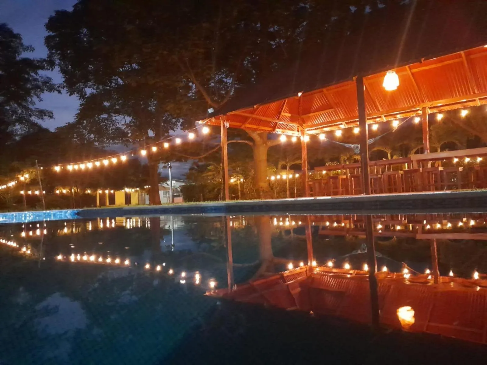 Swimming pool in Garden Suites Comalcalco