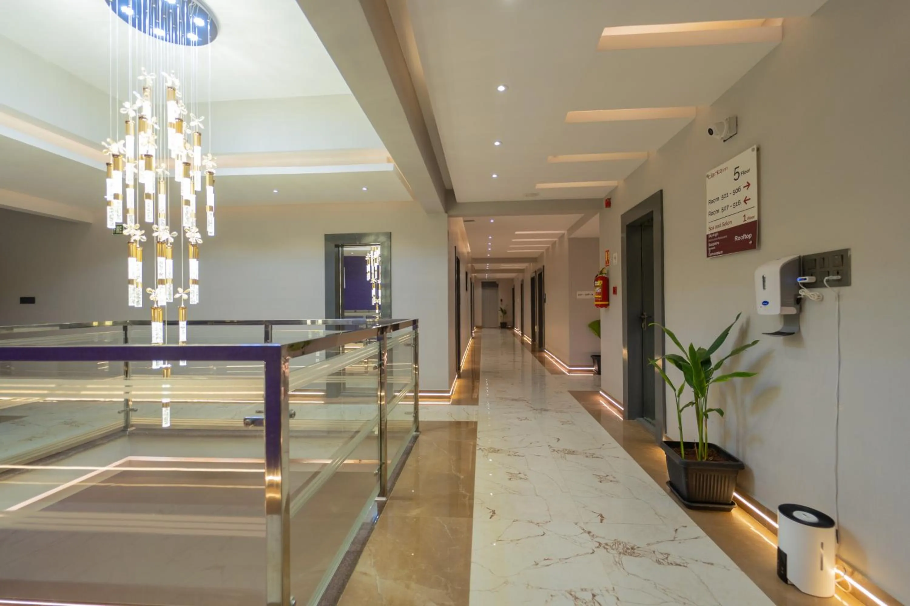 Lobby or reception in Clarks Inn , Airport Bangalore