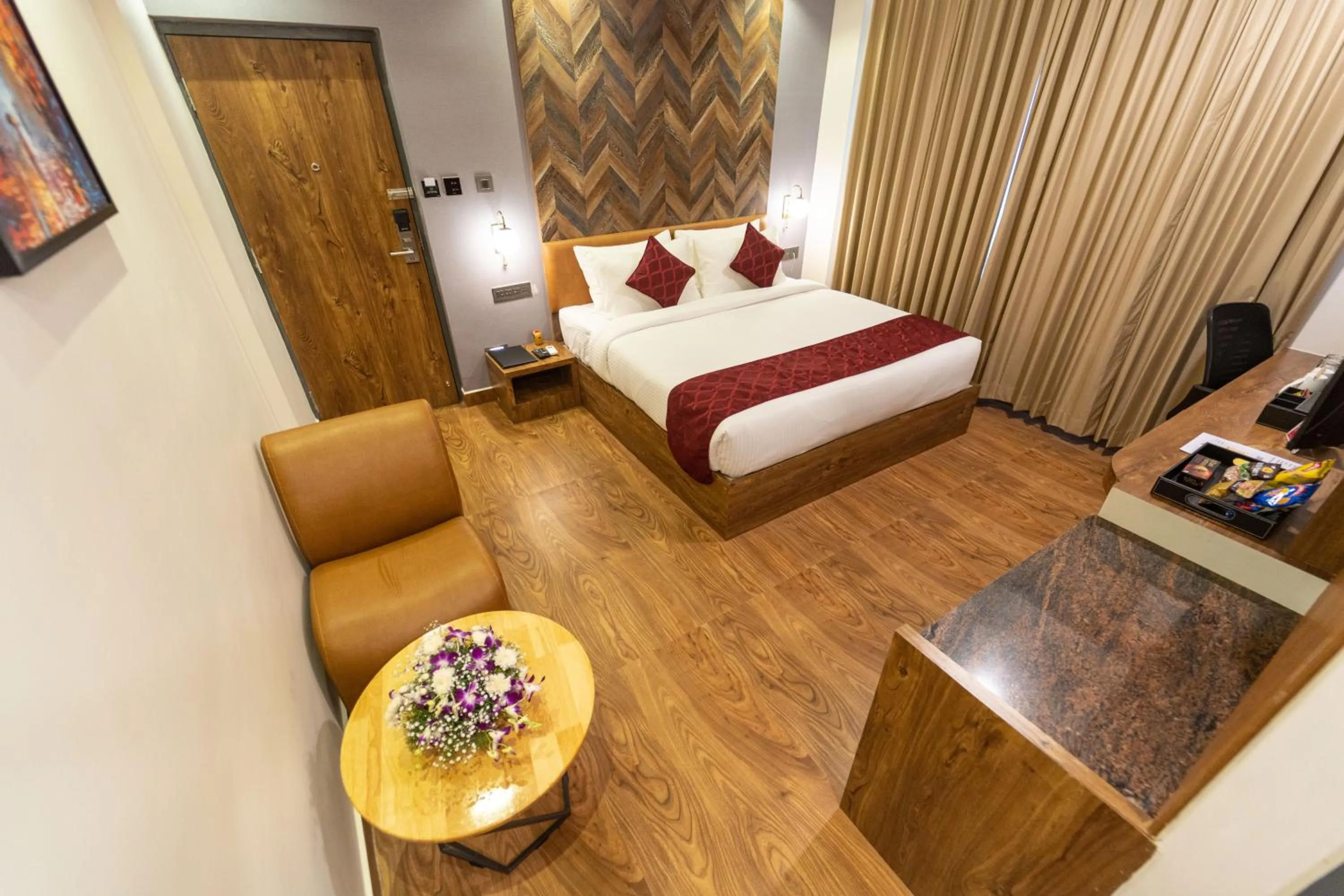 Bedroom, Bed in Clarks Inn , Airport Bangalore