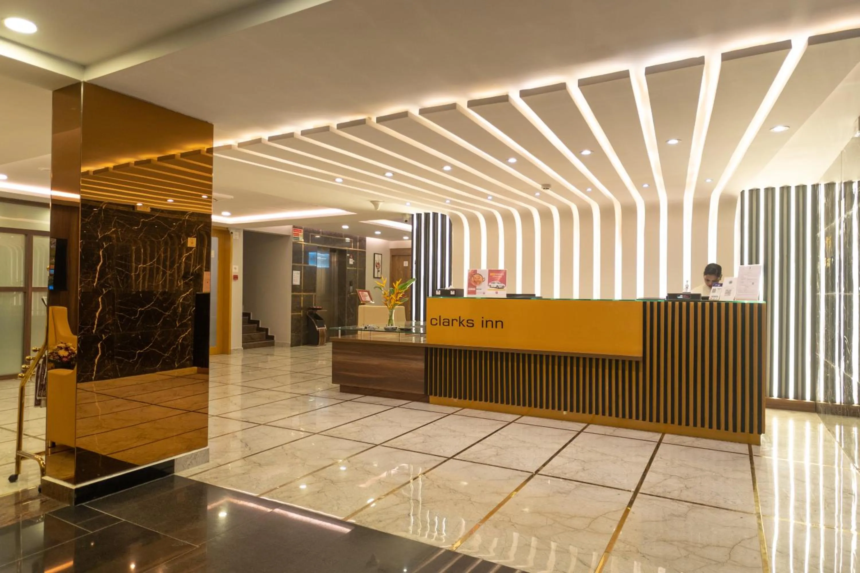 Lobby or reception in Clarks Inn , Airport Bangalore