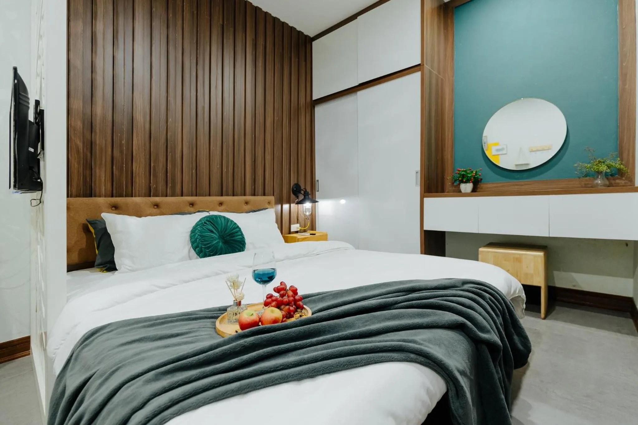 Bed in Sabi Home Tay Ho Hanoi