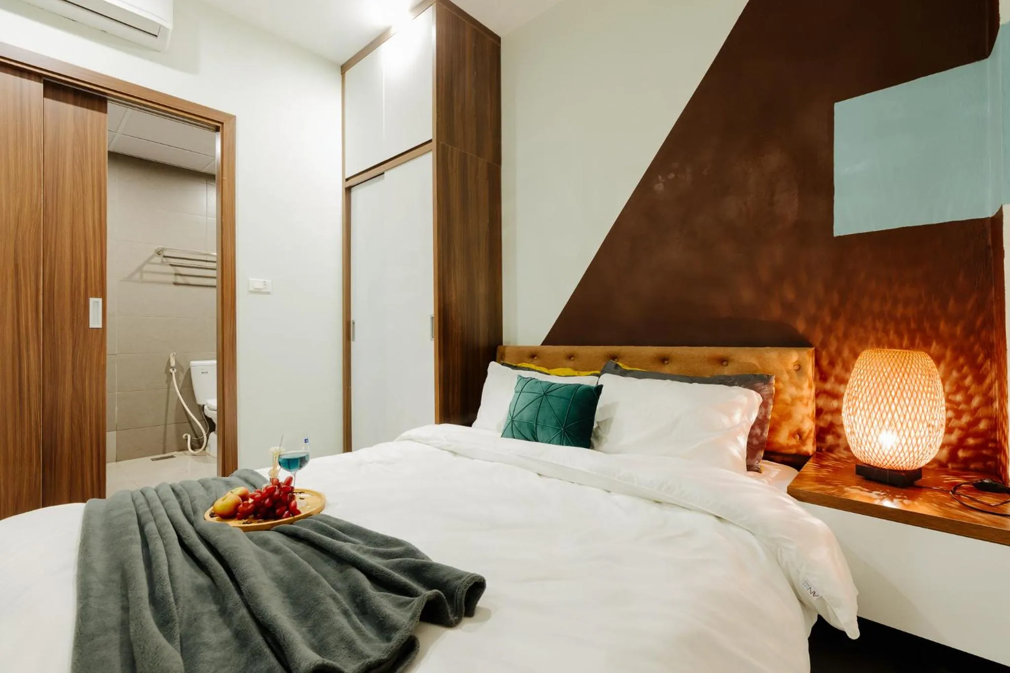 Bed in Sabi Home Tay Ho Hanoi