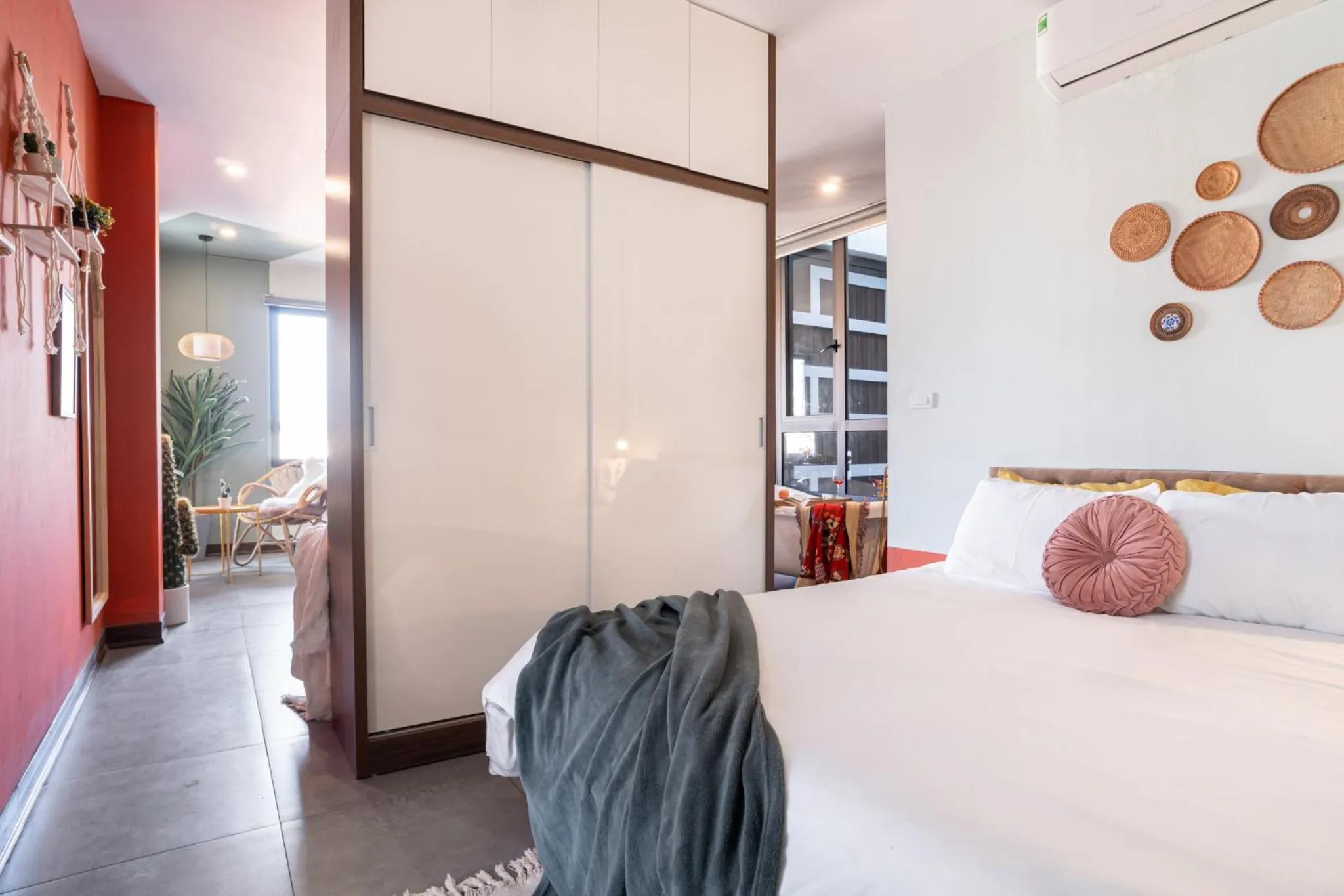 Bedroom, Bed in Sabi Home Tay Ho Hanoi