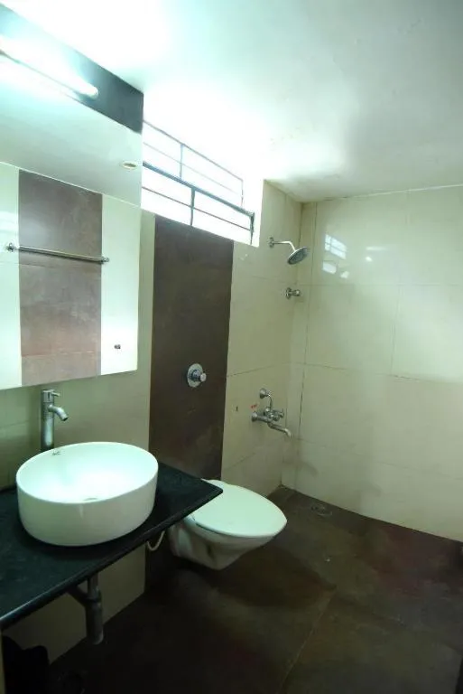 Bathroom in Shastri Paradise opst to KSRTC Bus Stand