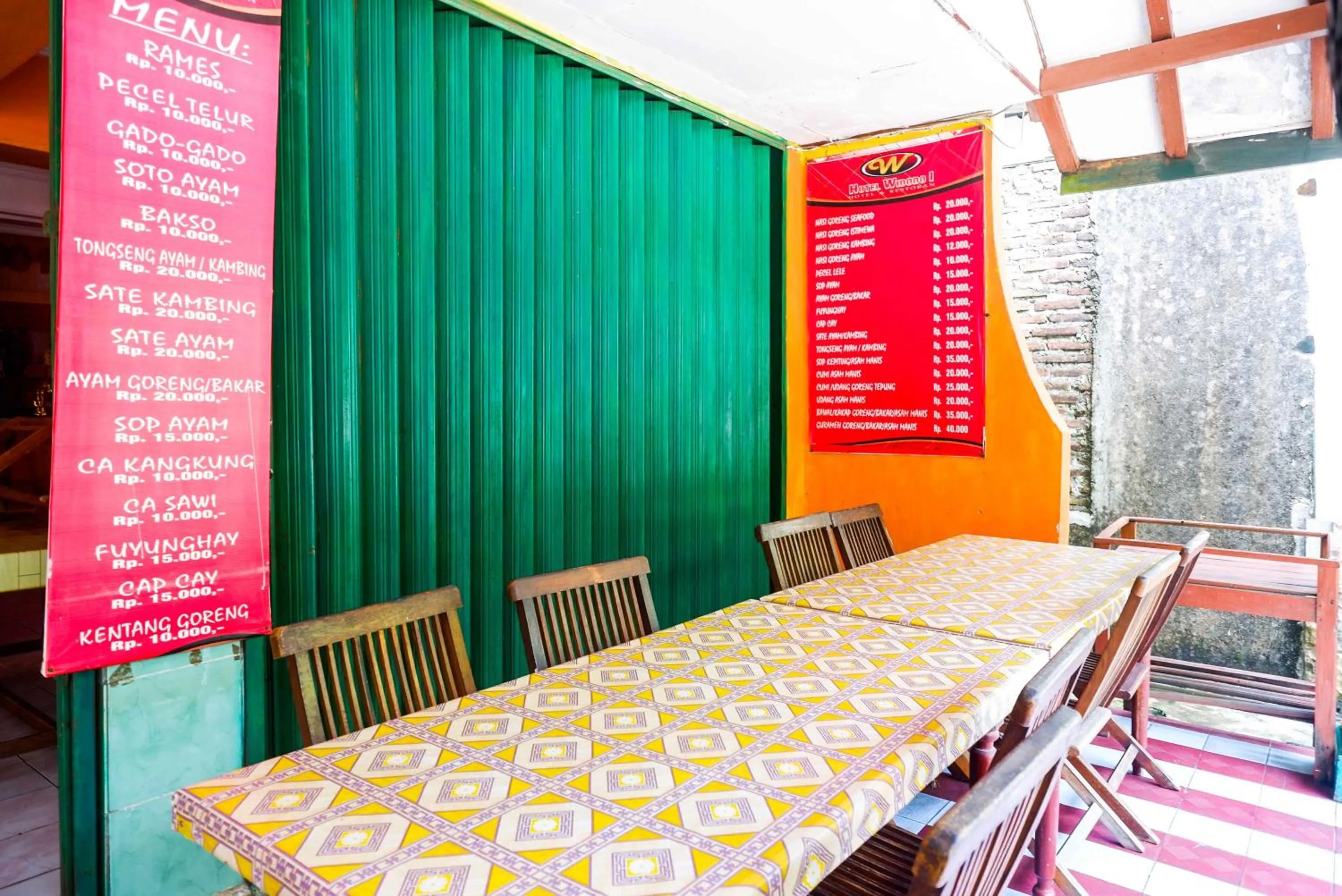 Restaurant/places to eat in Hotel Widodo 1 Parangtritis RedPartner