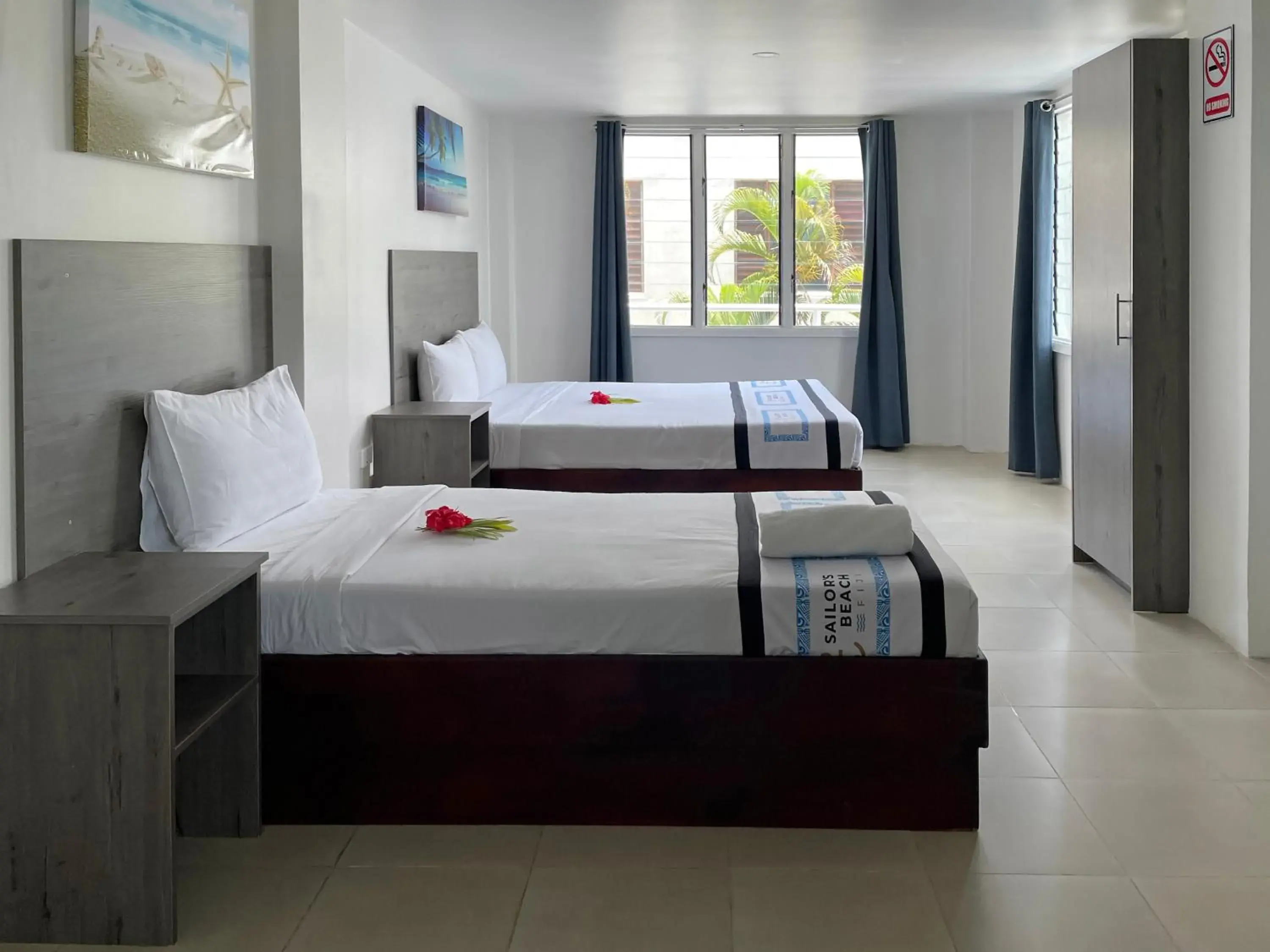 Bed in Sailors Beach Fiji Bed in Sailors Beach Fiji