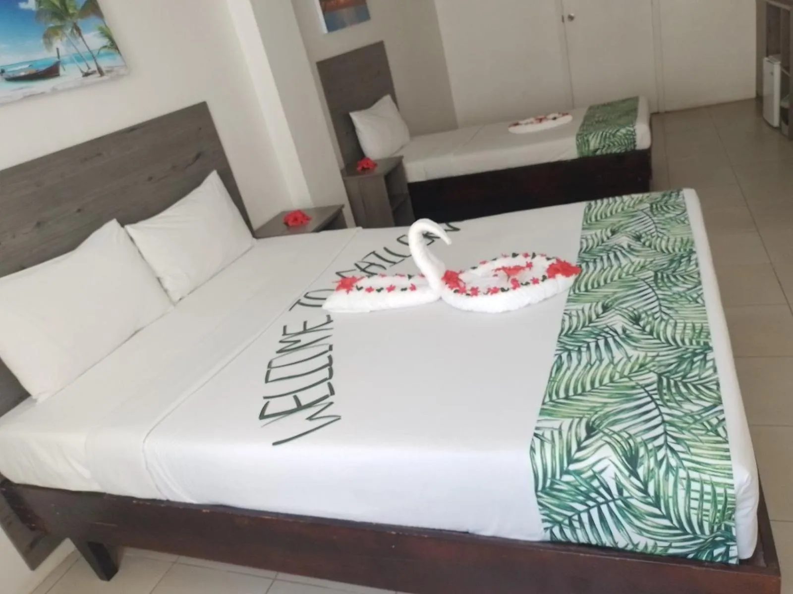Bed in Sailors Beach Fiji