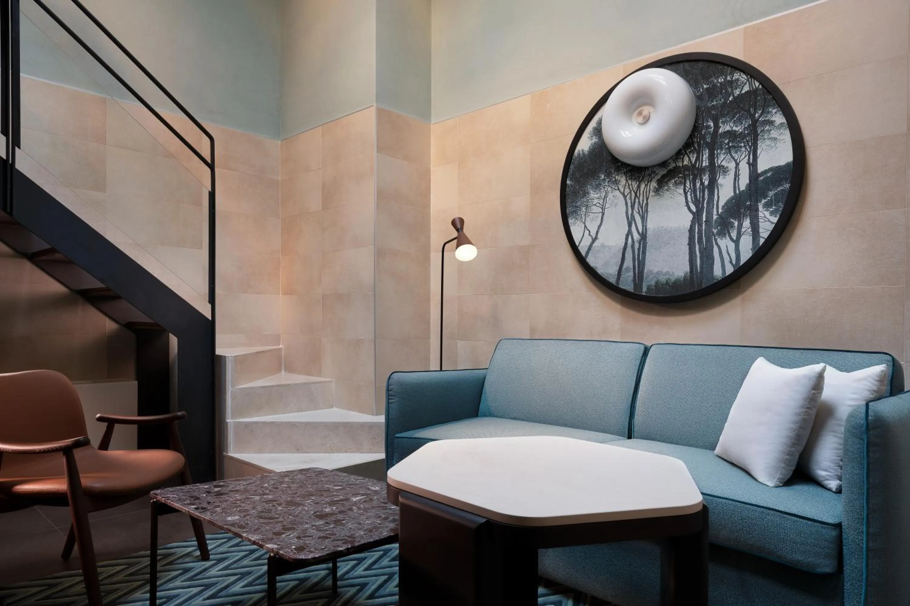 Seating area in The Spring House Hotel Rome Vatican, Tapestry Collection Hilton