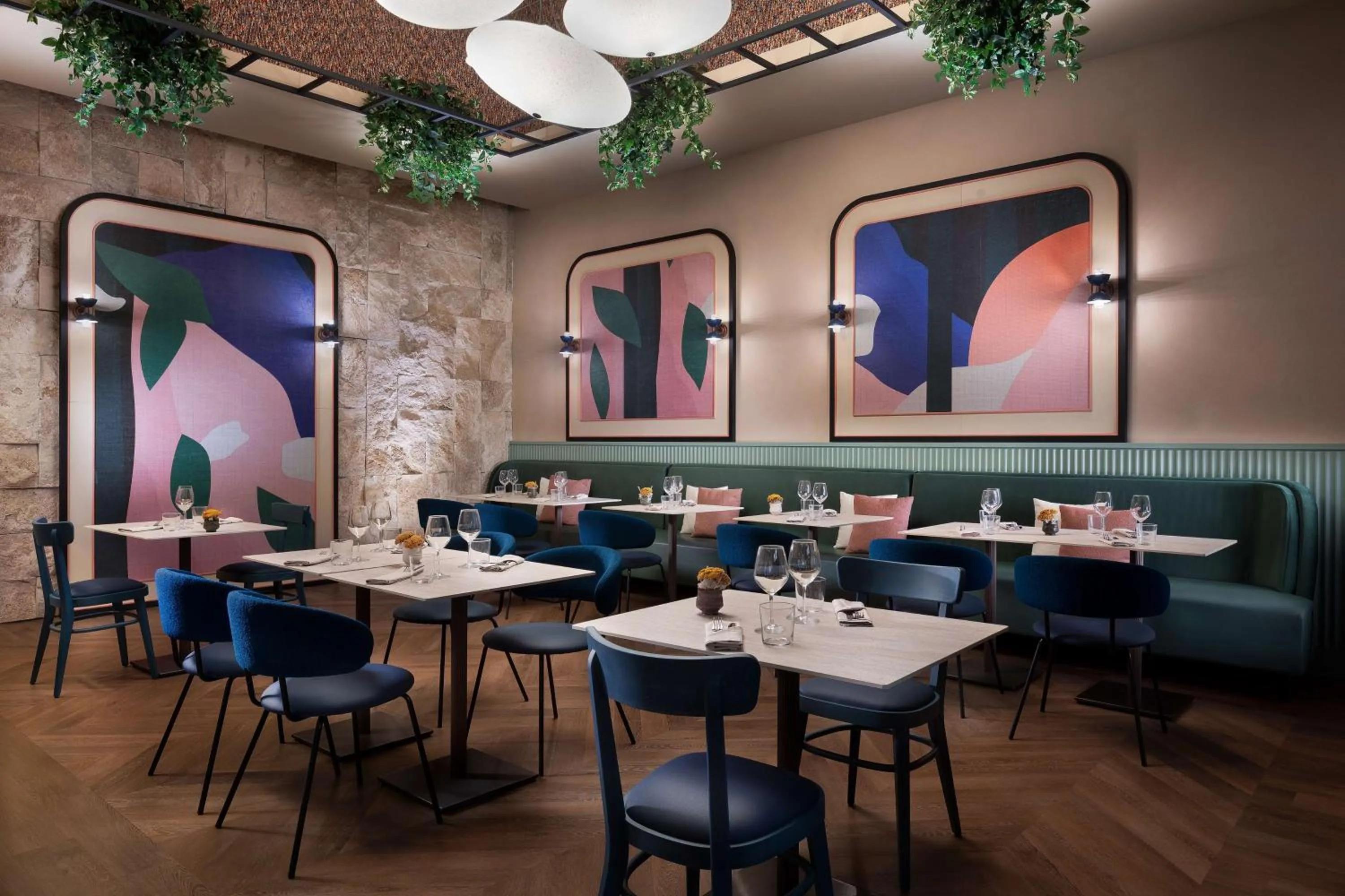 Restaurant/places to eat in The Spring House Hotel Rome Vatican, Tapestry Collection Hilton