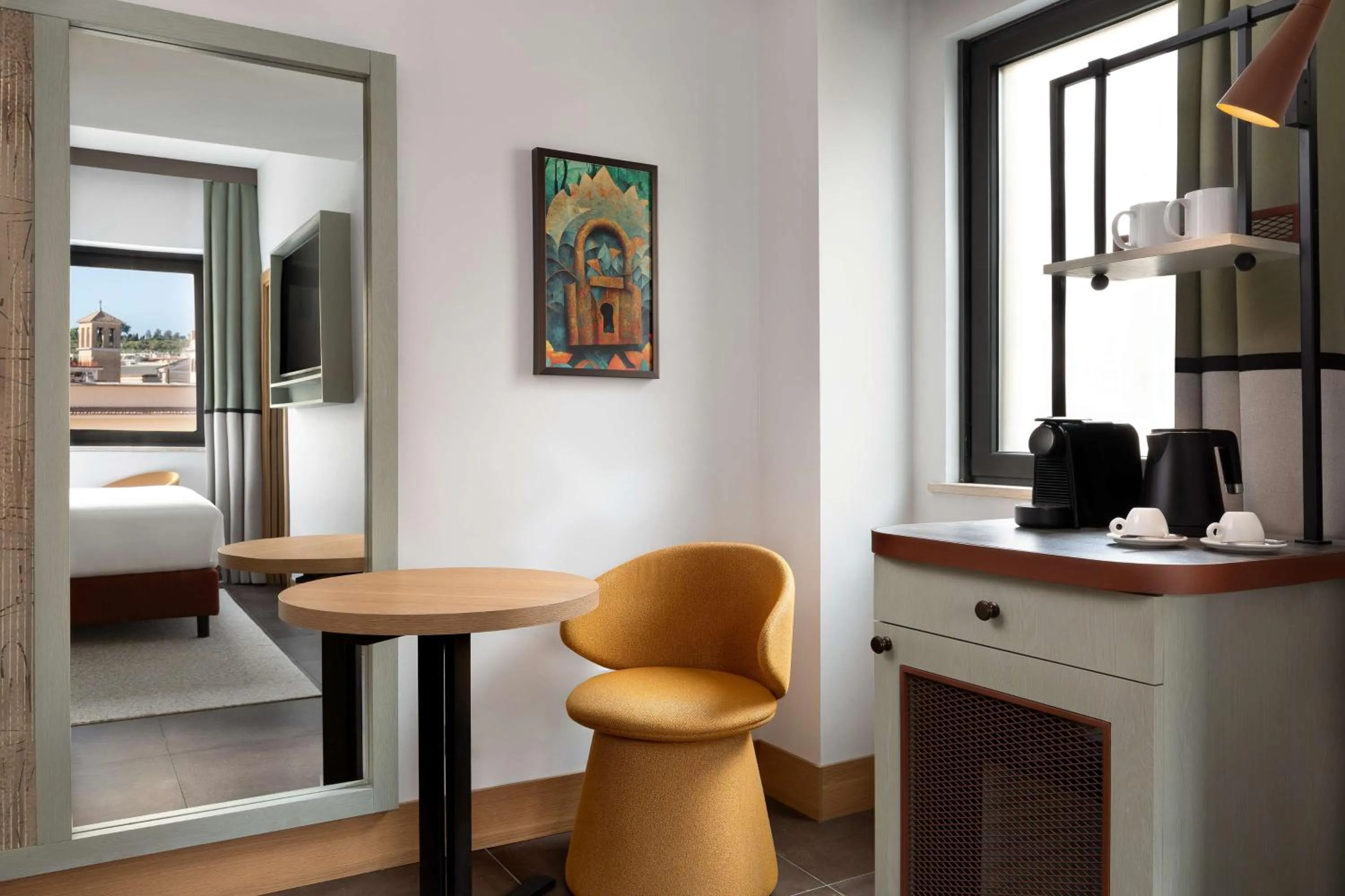 Photo of the whole room in The Spring House Hotel Rome Vatican, Tapestry Collection Hilton