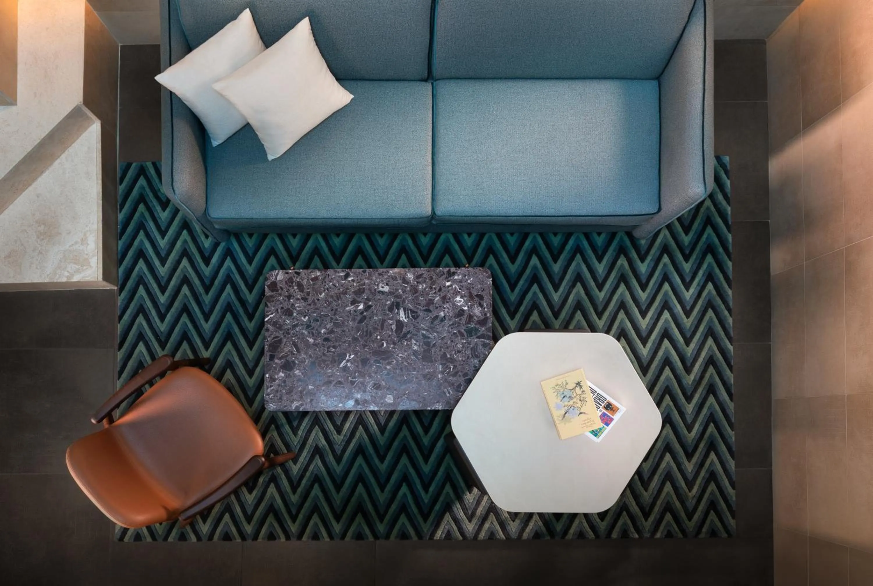 Seating area in The Spring House Hotel Rome Vatican, Tapestry Collection Hilton