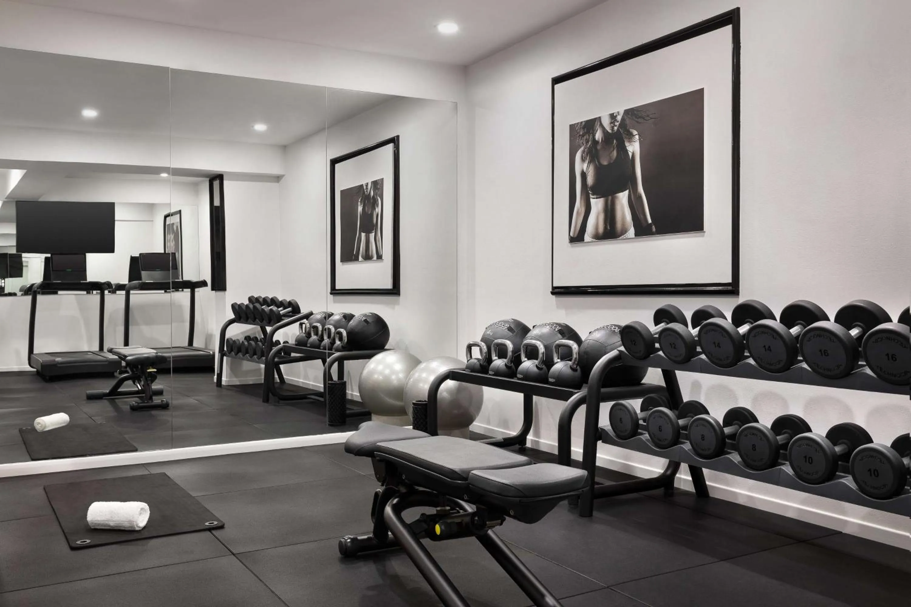 Fitness centre/facilities in The Spring House Hotel Rome Vatican, Tapestry Collection Hilton