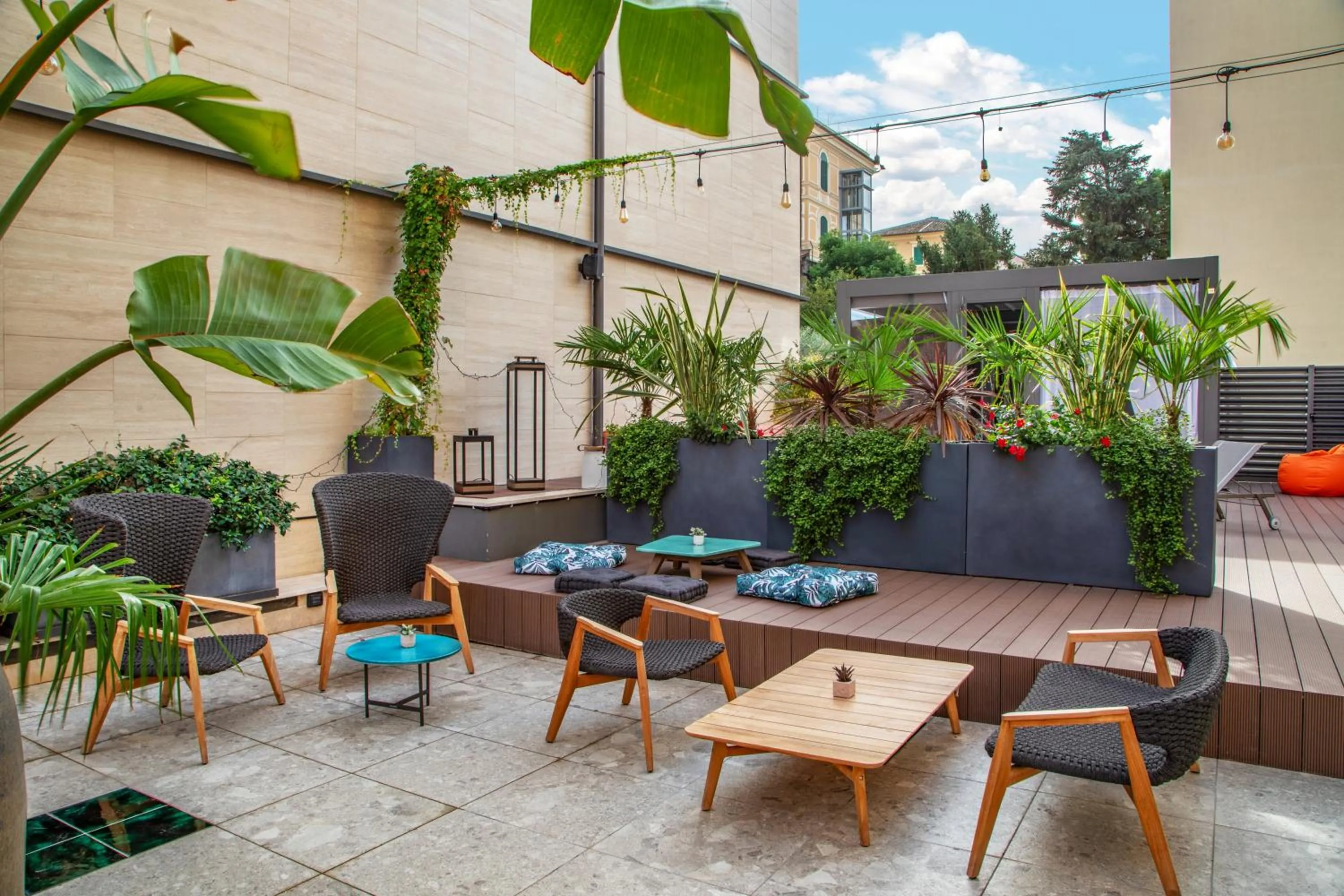 Balcony/Terrace in The Spring House Hotel Rome Vatican, Tapestry Collection Hilton