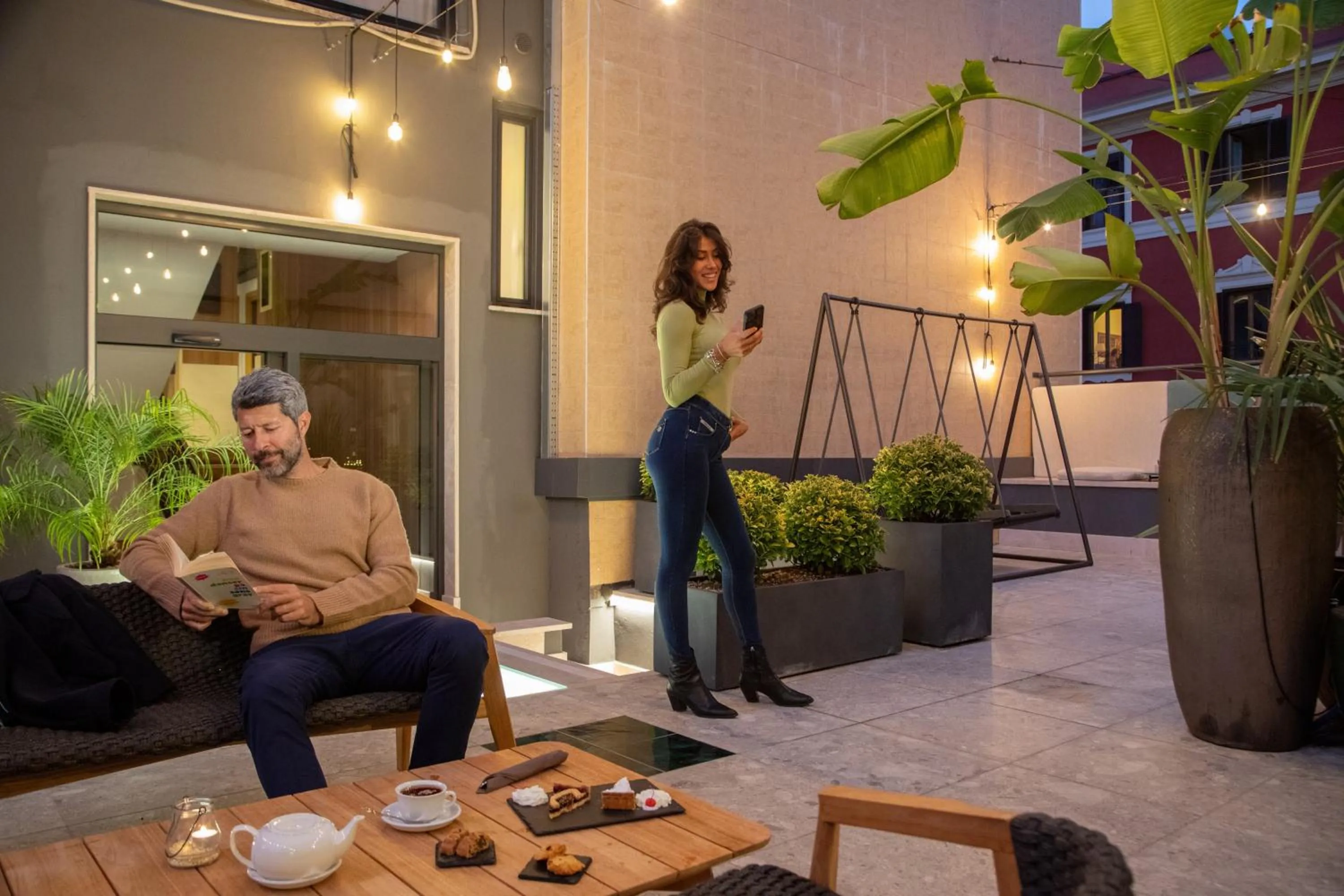 Balcony/Terrace in The Spring House Hotel Rome Vatican, Tapestry Collection Hilton