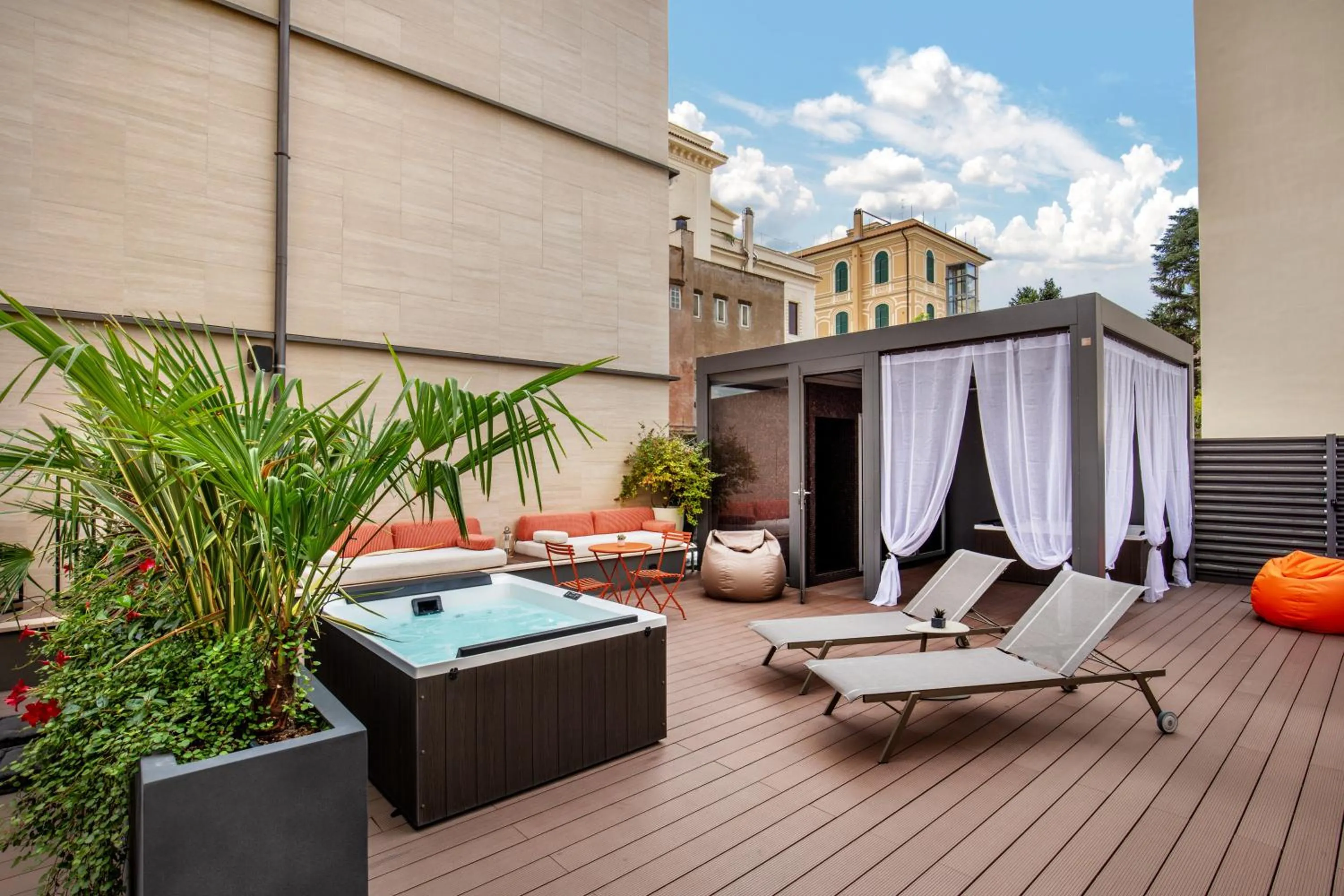 Balcony/Terrace in The Spring House Hotel Rome Vatican, Tapestry Collection Hilton