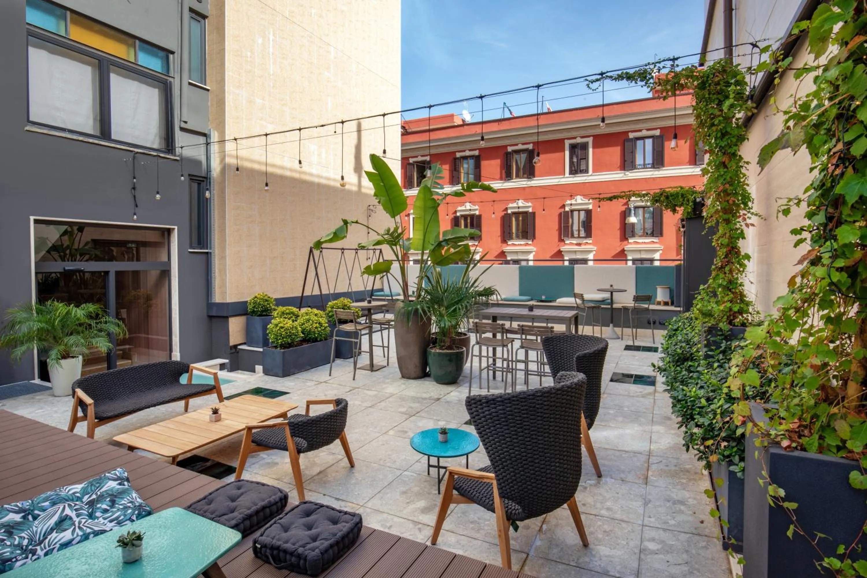 Balcony/Terrace in The Spring House Hotel Rome Vatican, Tapestry Collection Hilton