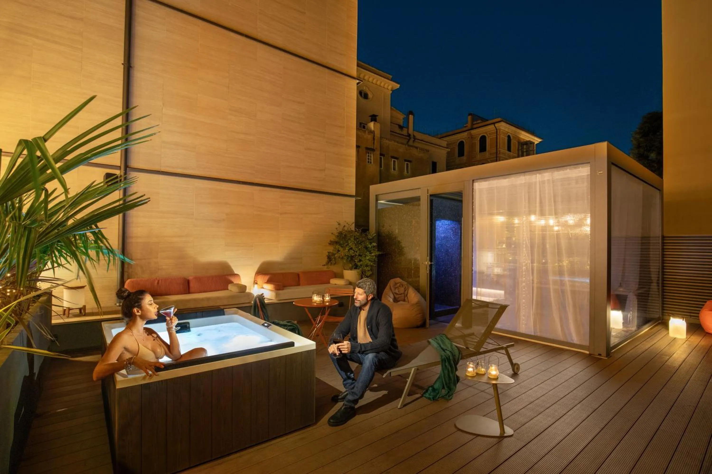 Spa and wellness centre/facilities in The Spring House Hotel Rome Vatican, Tapestry Collection Hilton