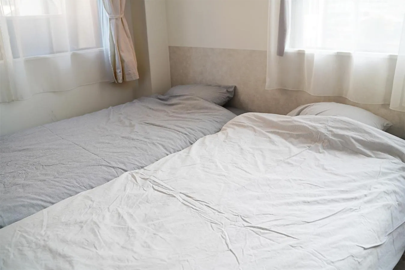 Photo of the whole room, Bed in Usatsuno Osu