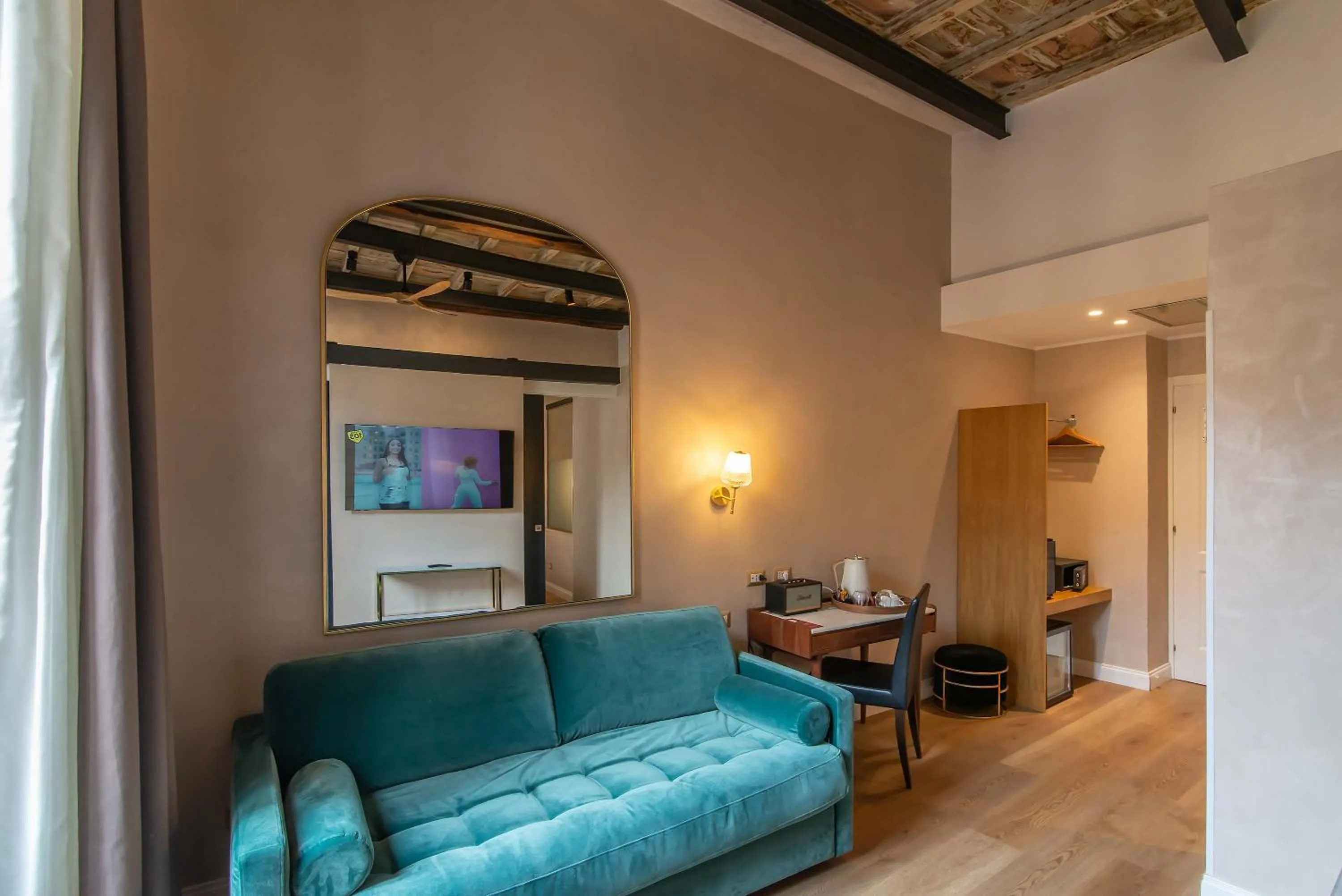 Seating area in Hotel Accademia