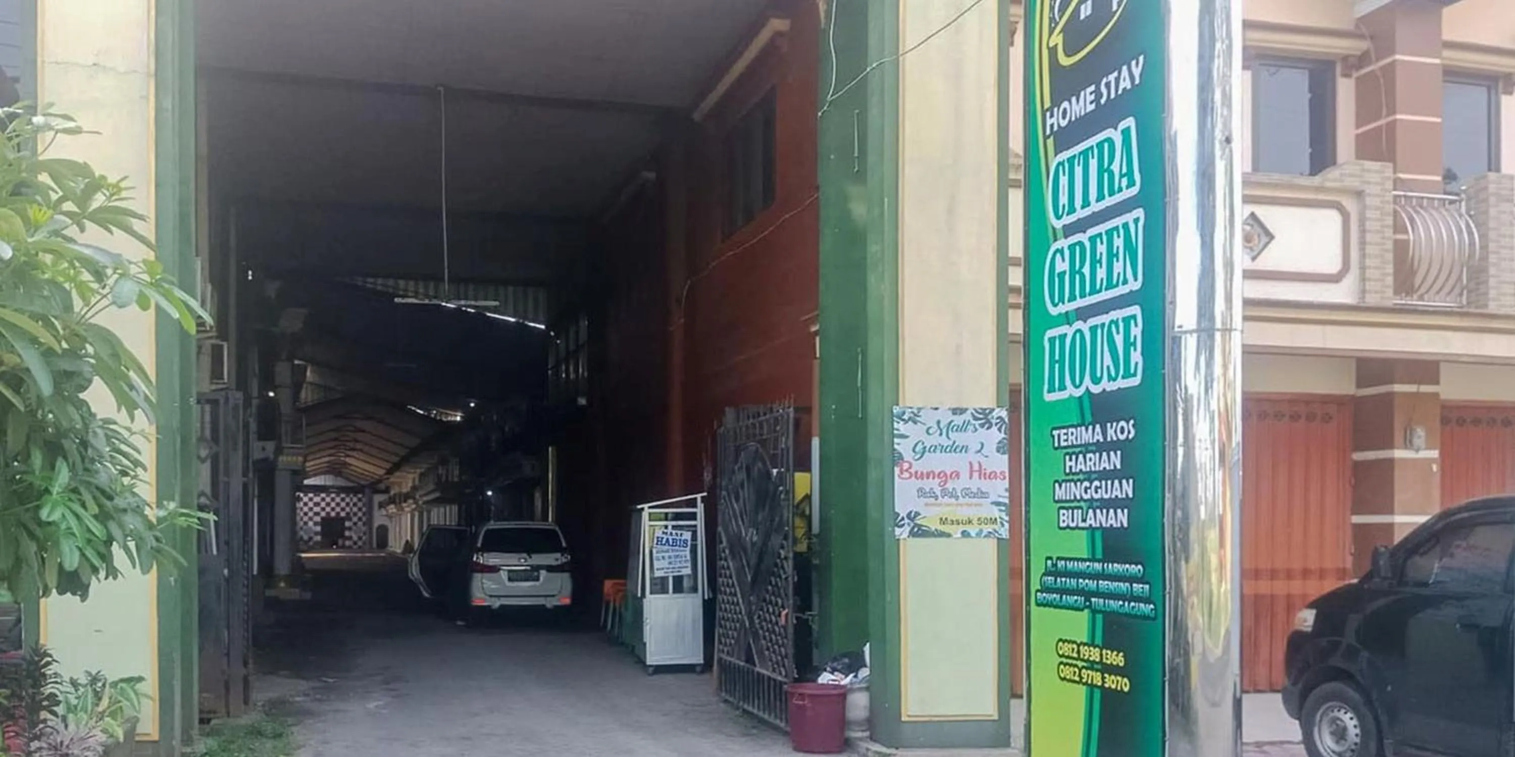 Facade/entrance in Citra Green House Syariah near Universitas Tulungagung