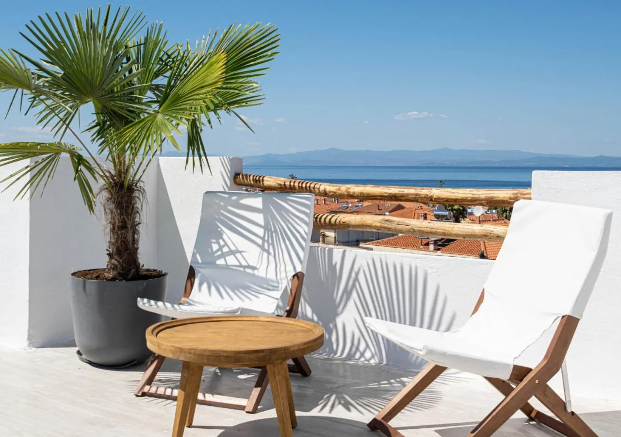 Seating area in Palm Residences