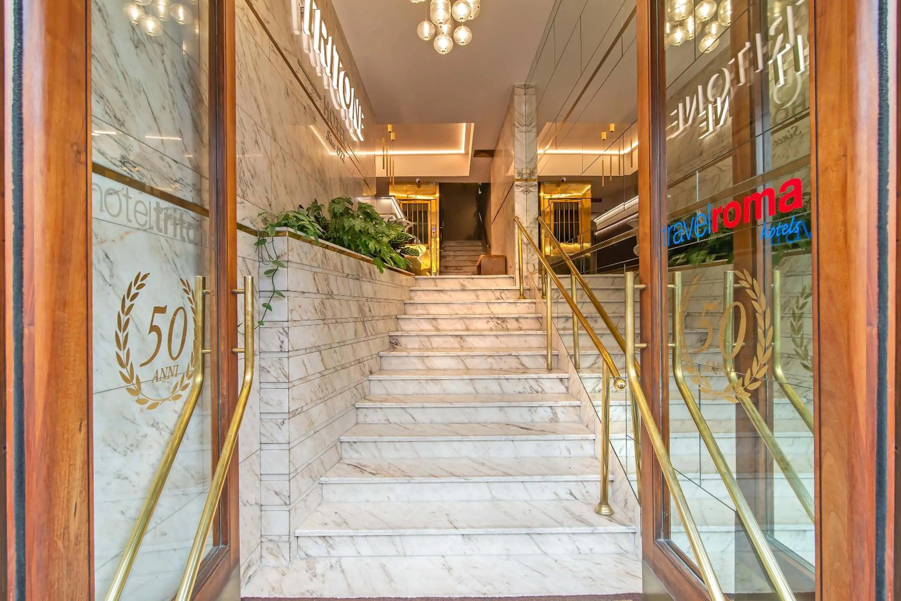 Property building in Hotel Tritone