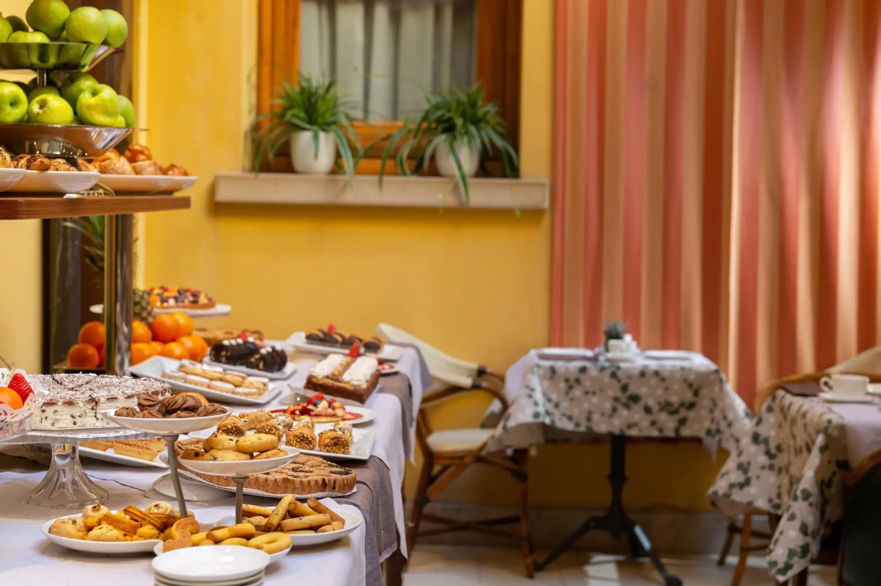 Buffet breakfast in Hotel Santa Marina Buffet breakfast in Hotel Santa Marina