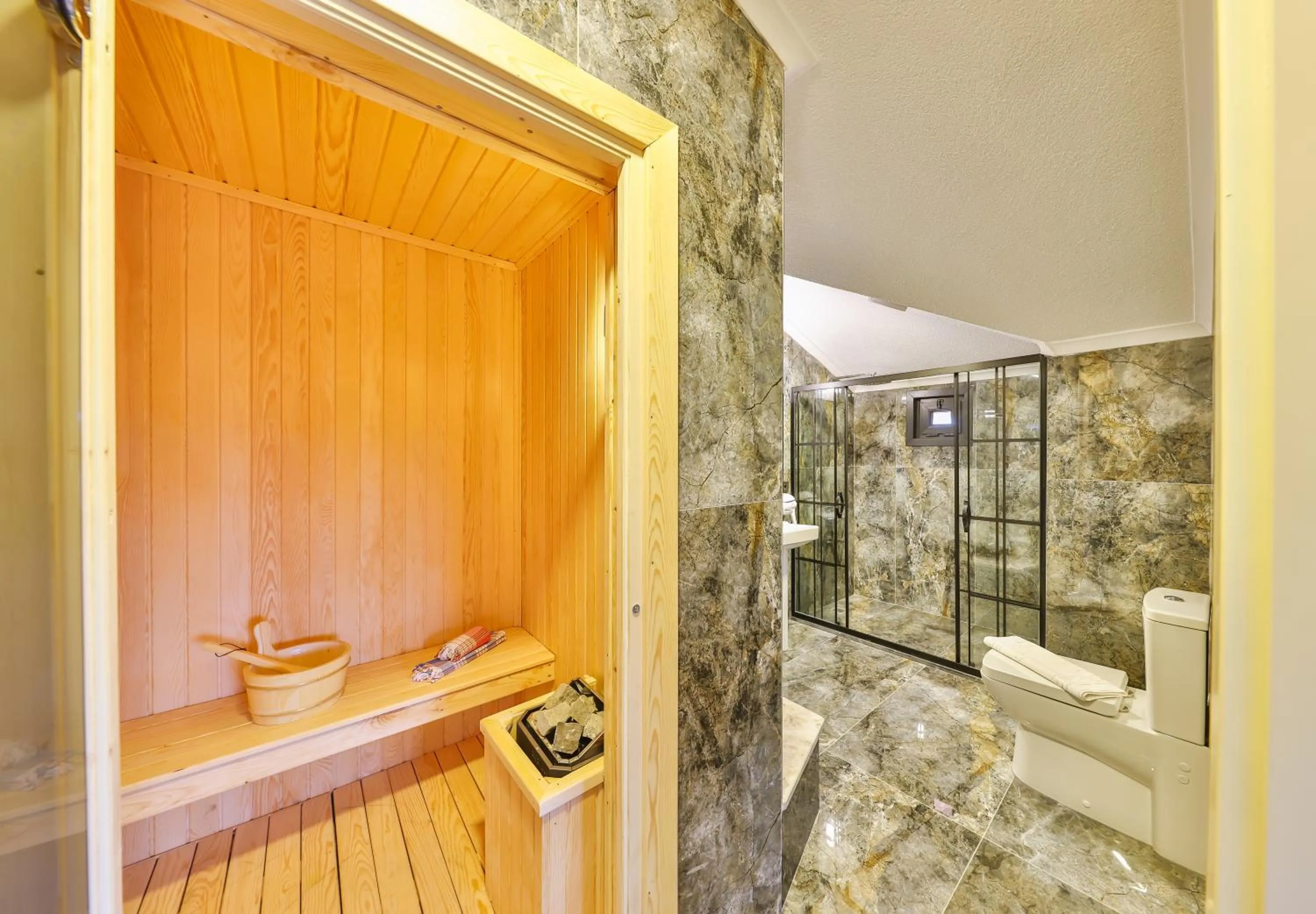 Sauna in Ağva Pieria Luxury Hotel Plus 16