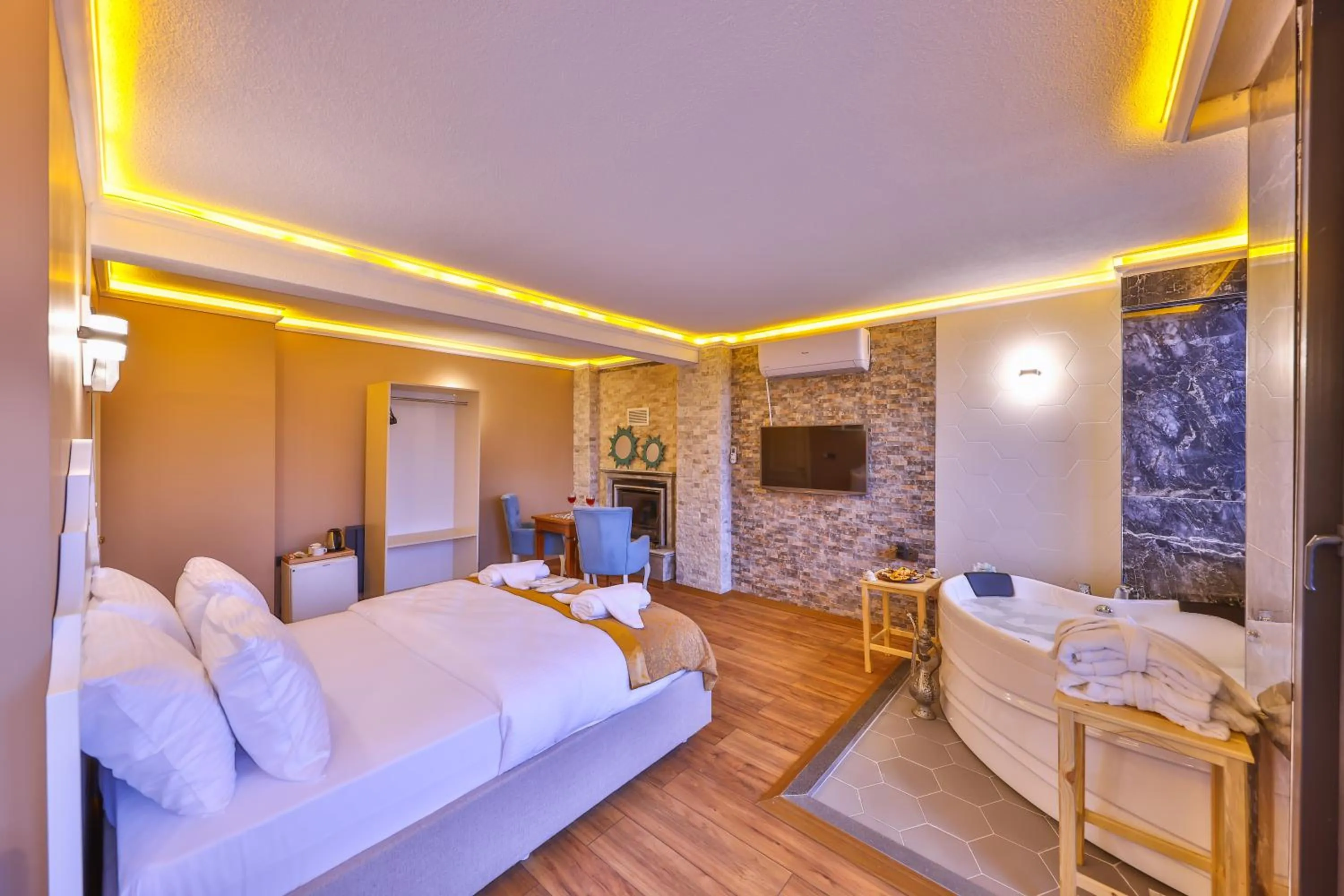 TV and multimedia, Bed in Ağva Pieria Luxury Hotel Plus 16