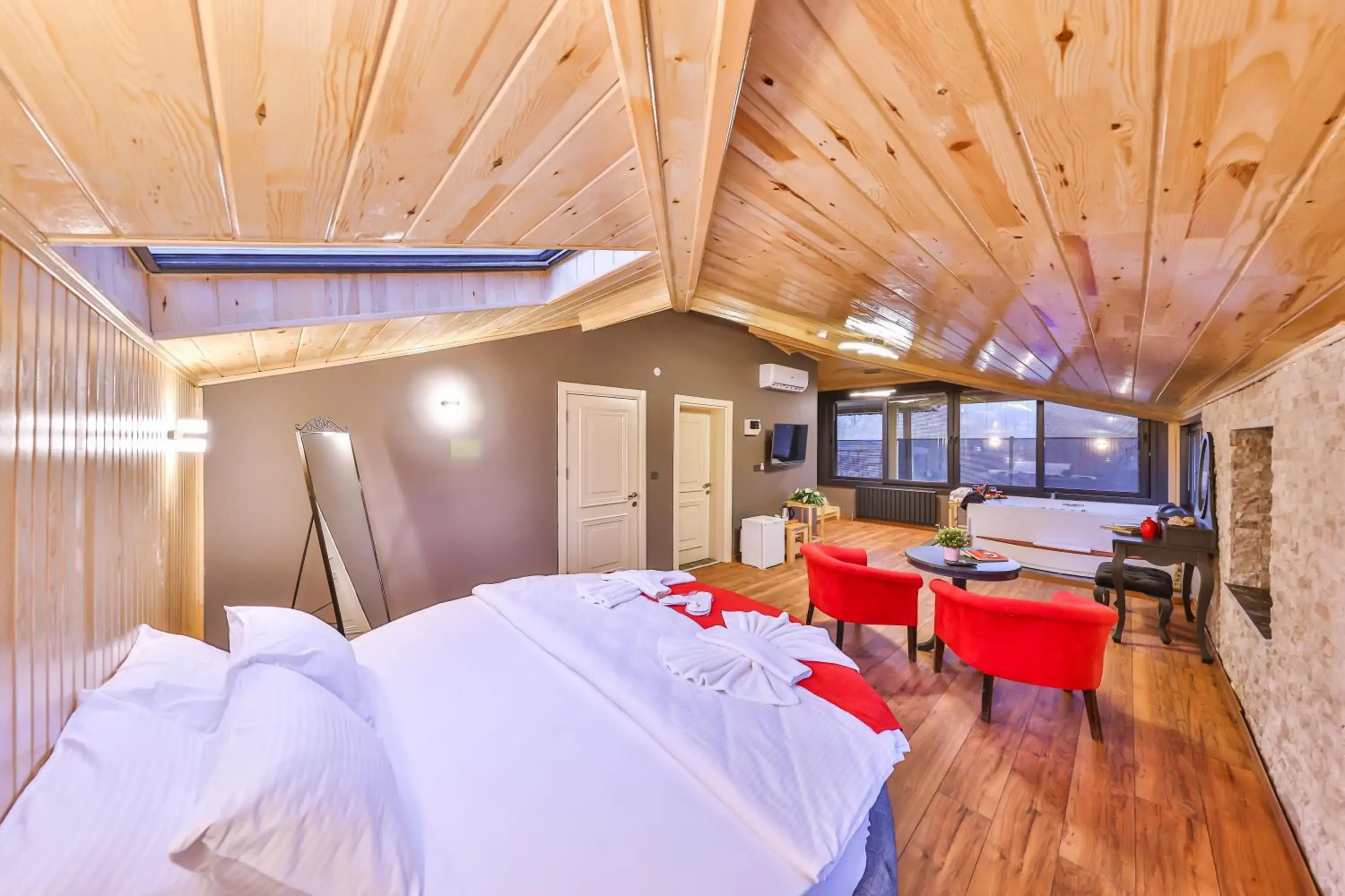 View (from property/room), Bed in Ağva Pieria Luxury Hotel Plus 16 View (from property/room), Bed in Ağva Pieria Luxury Hotel Plus 16