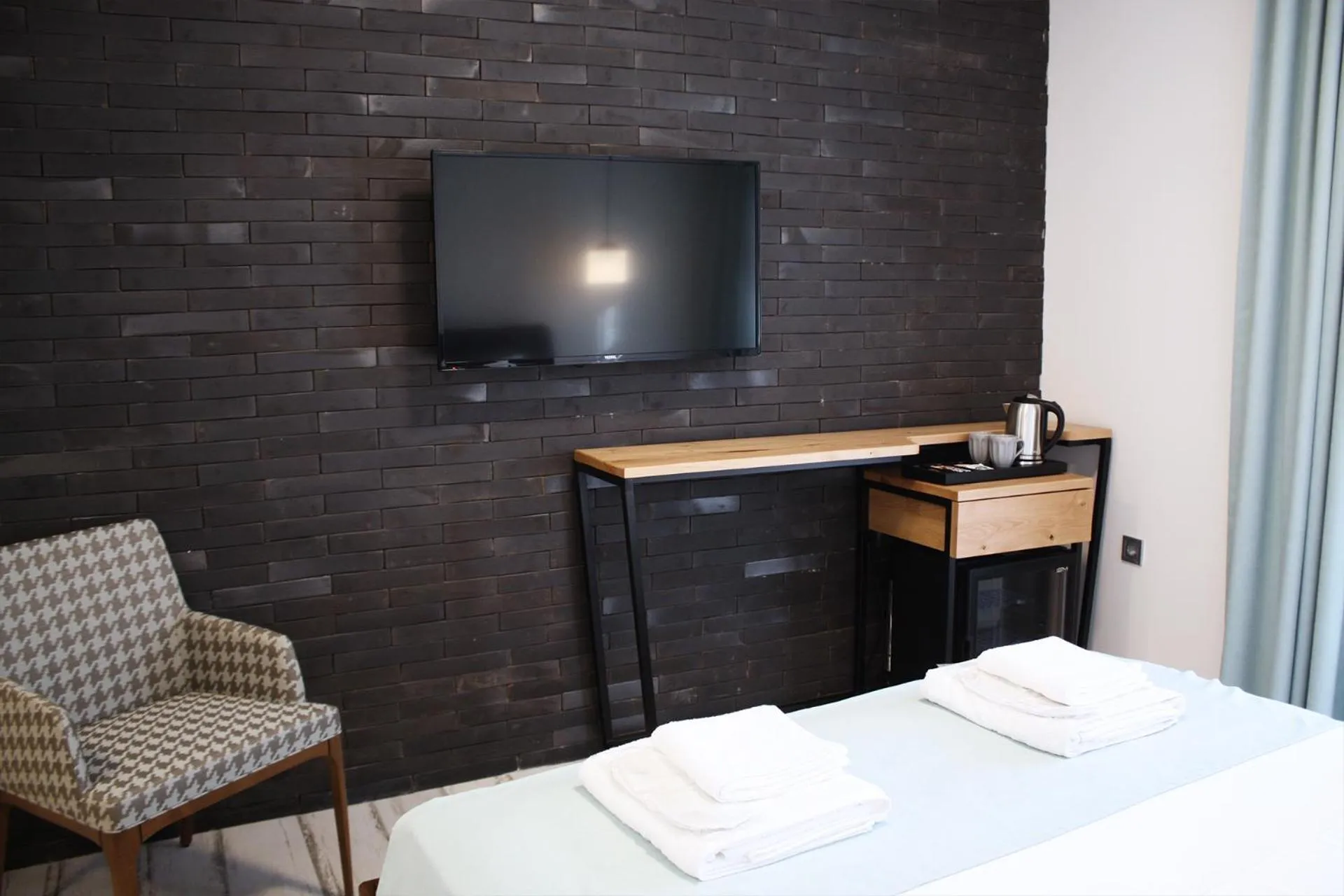 TV and multimedia, Bed in Pintura Urla Hotel