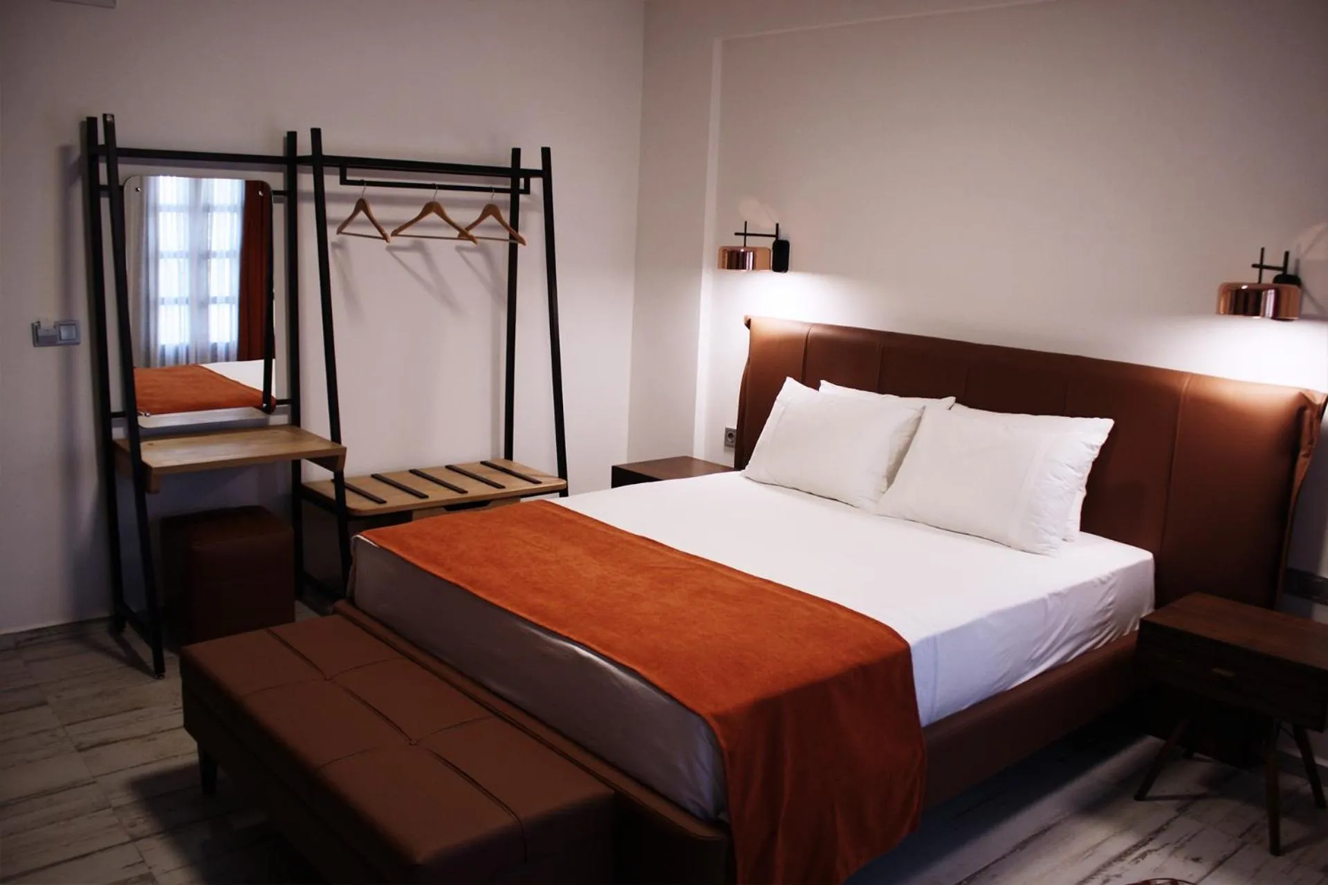 Bed in Pintura Urla Hotel
