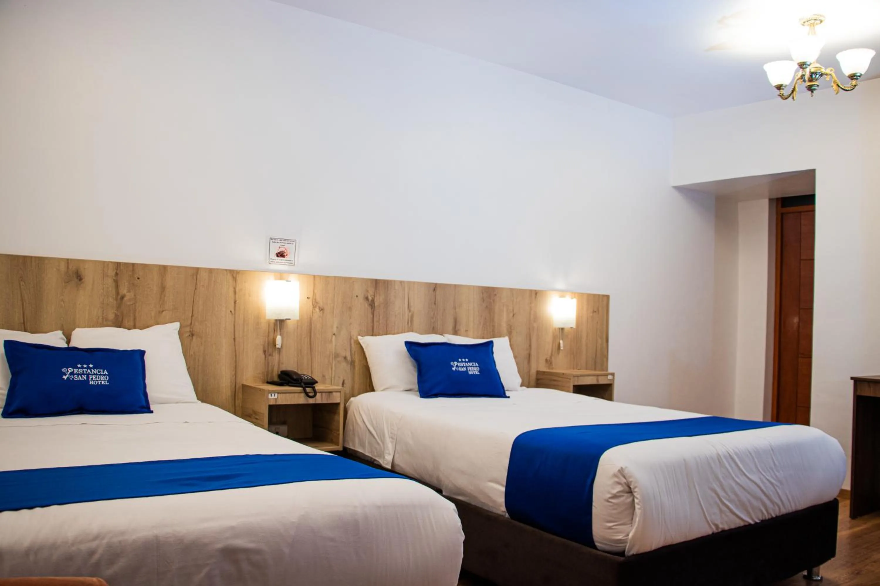 Bed in Estancia San Pedro Hotel