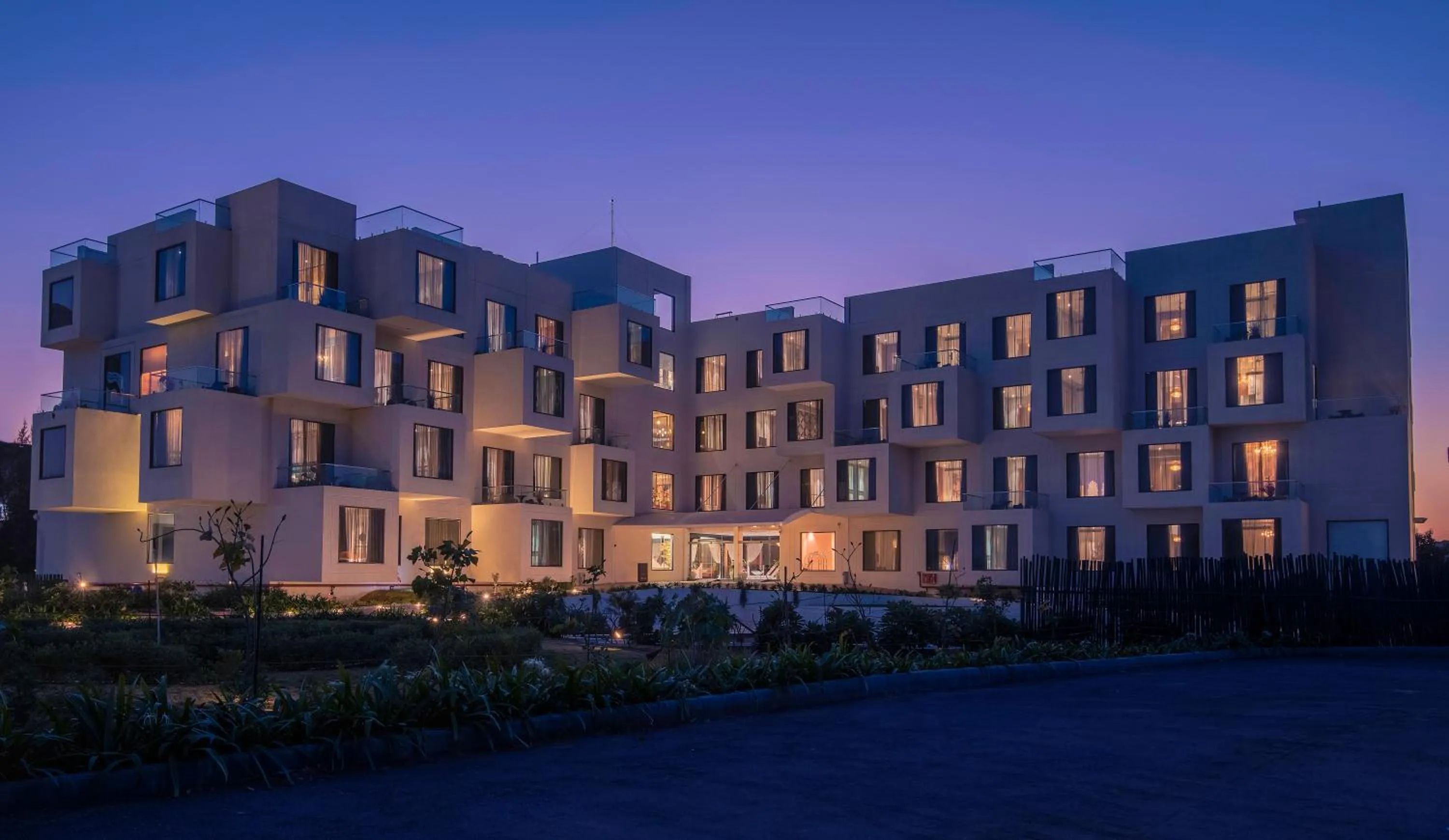 Property building in The Nest Luxury Resort