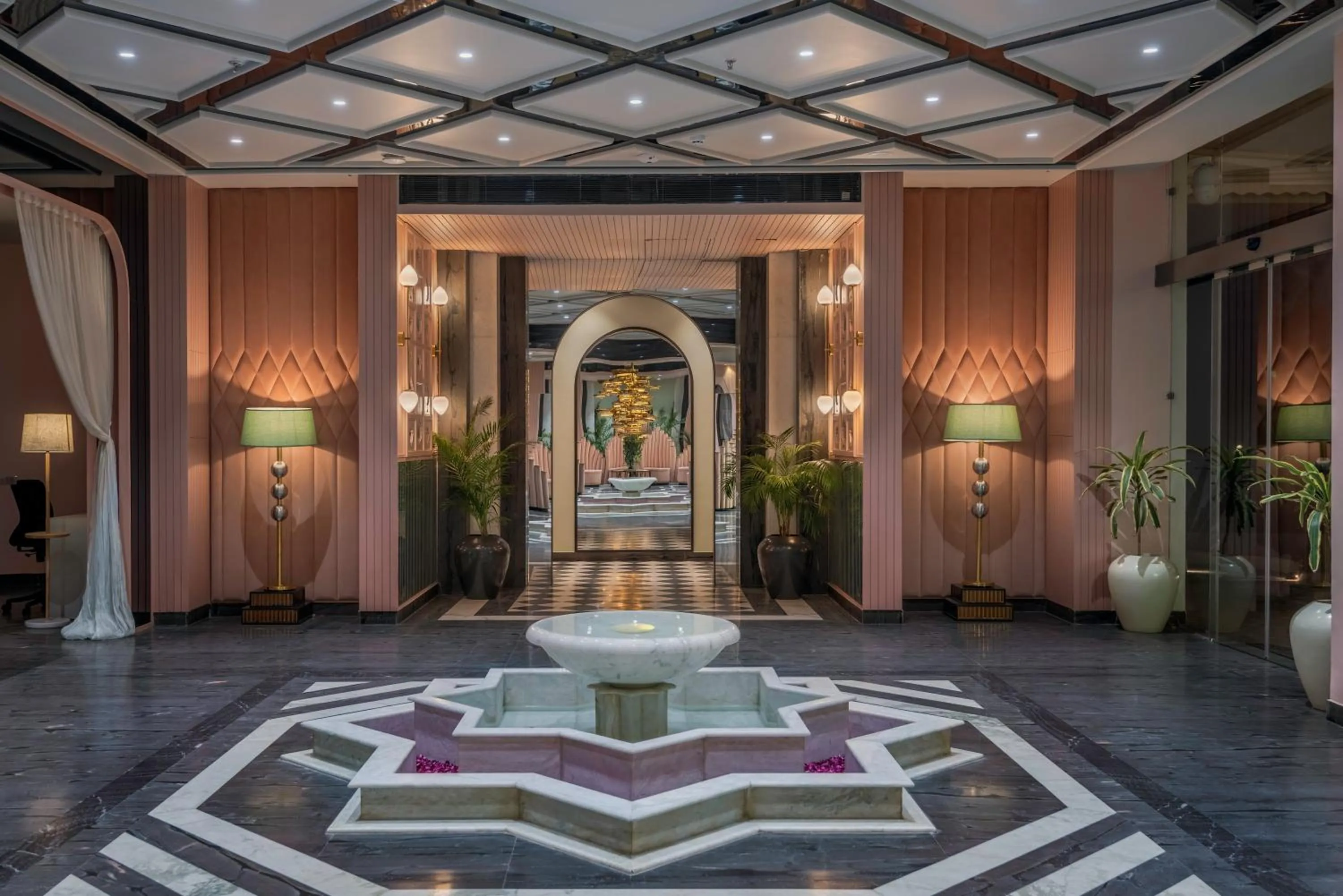 Facade/entrance in The Nest Luxury Resort