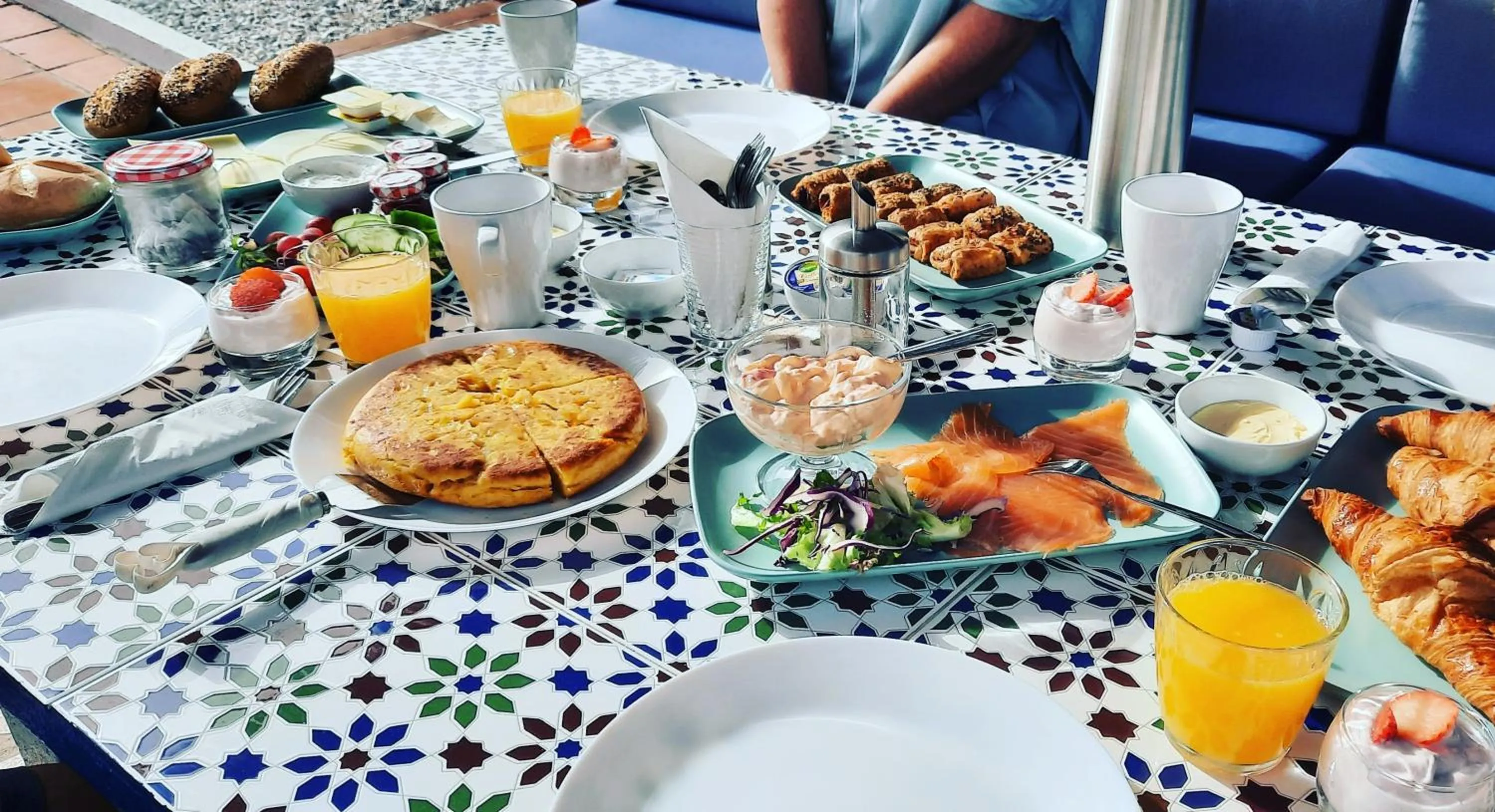 Breakfast in Finca Sueño de Vida