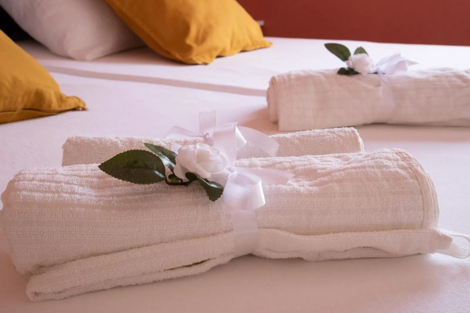 towels, Bed in Finca Sueño de Vida