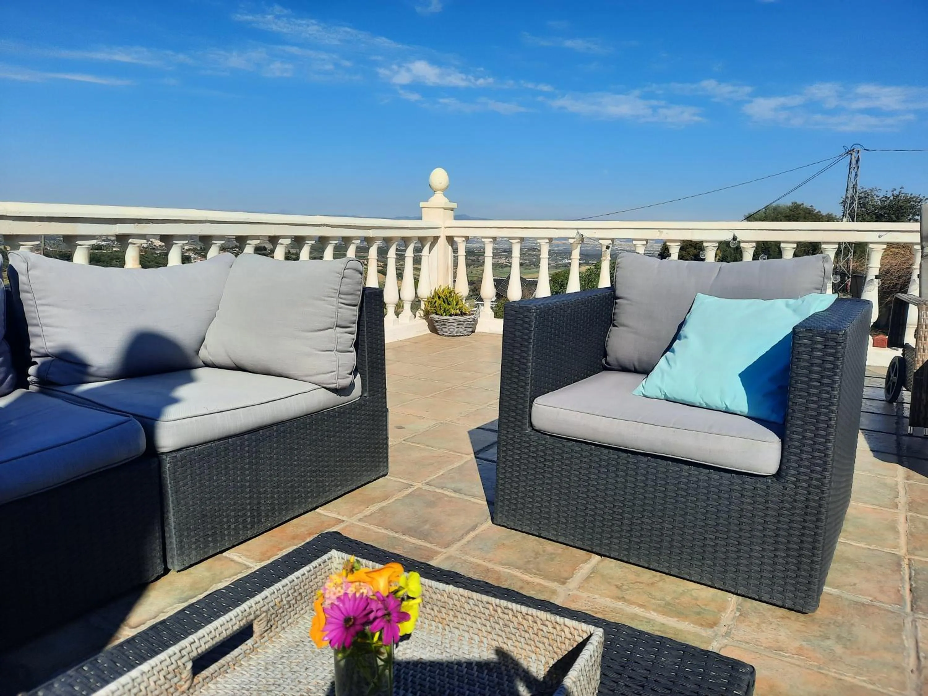 Balcony/Terrace in Finca Sueño de Vida