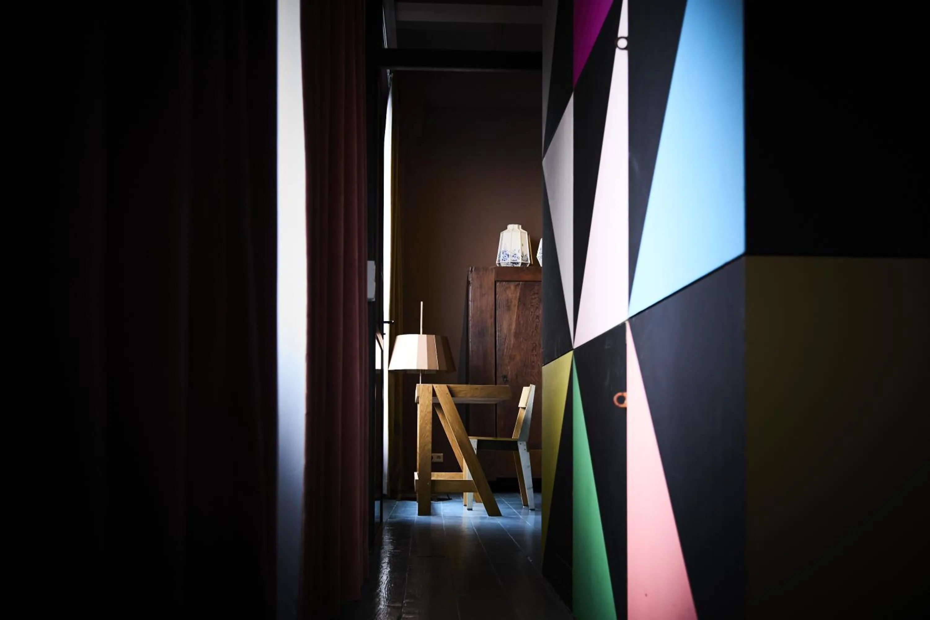 Decorative detail in Hotel Piet Hein Eek