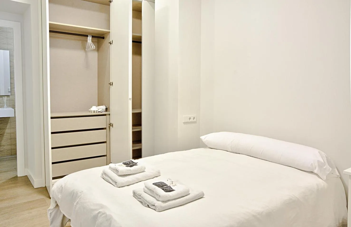 Bed in Apartamento de dos dormitorios en Triana