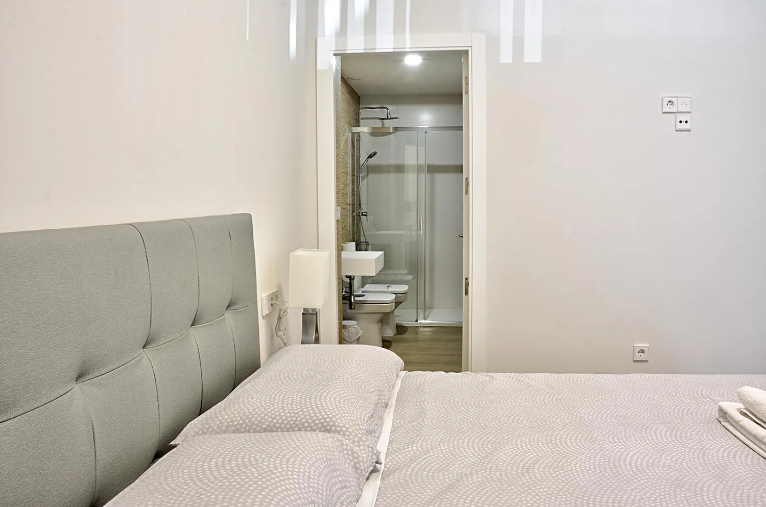 Bed in Apartamento de dos dormitorios en Triana
