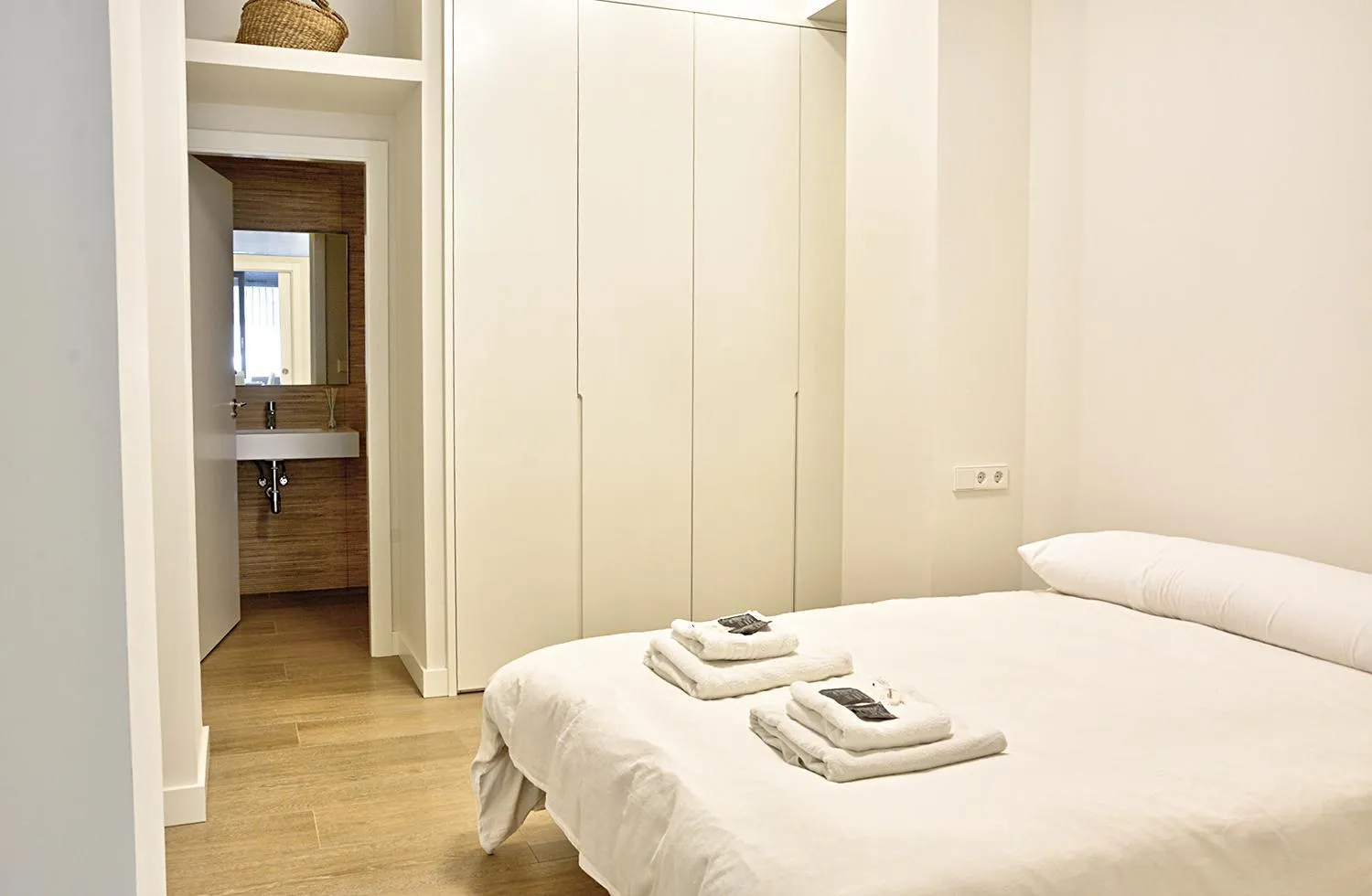 Bed in Apartamento de dos dormitorios en Triana