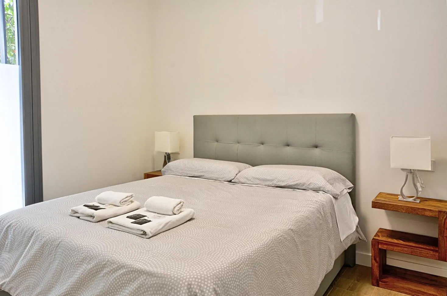 Bed in Apartamento de dos dormitorios en Triana