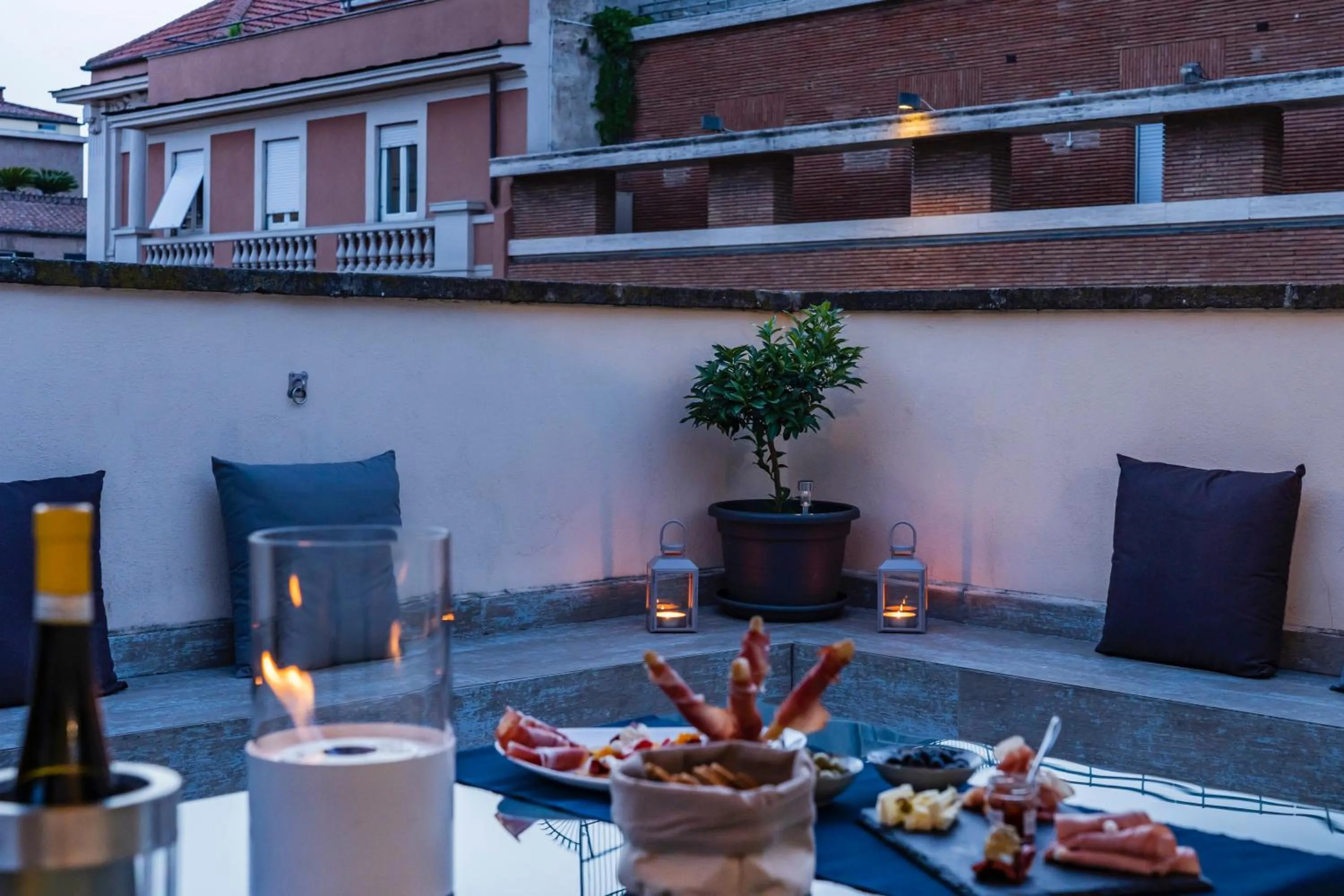 Food and drinks in AG Spanish Steps Terrace