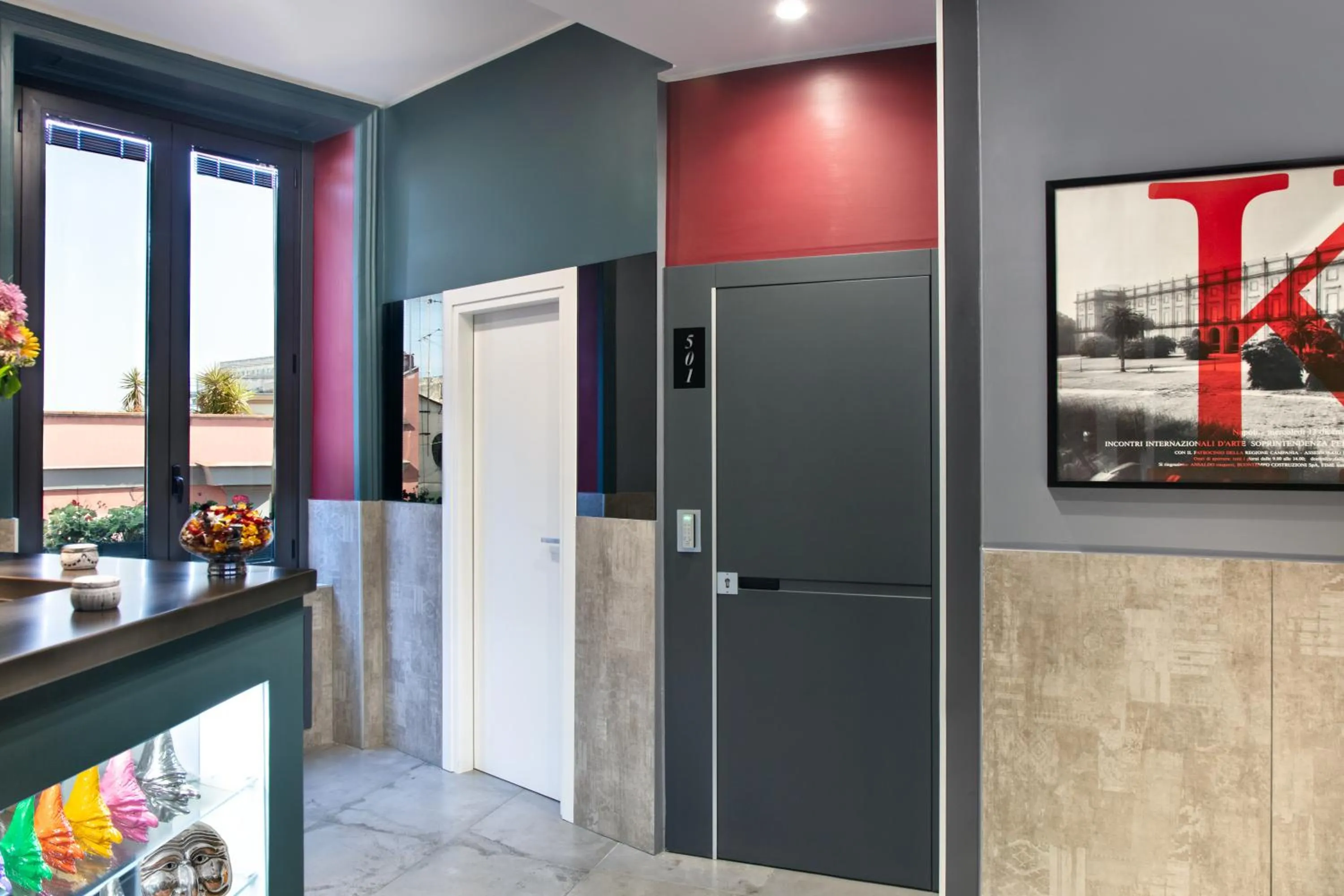 Lobby or reception in Enjoy Art