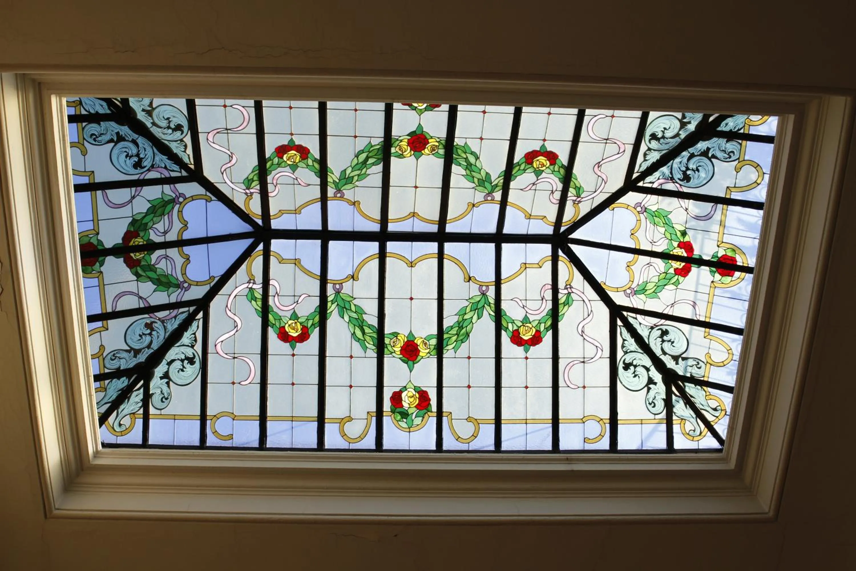 Decorative detail in Hotel Pace Helvezia