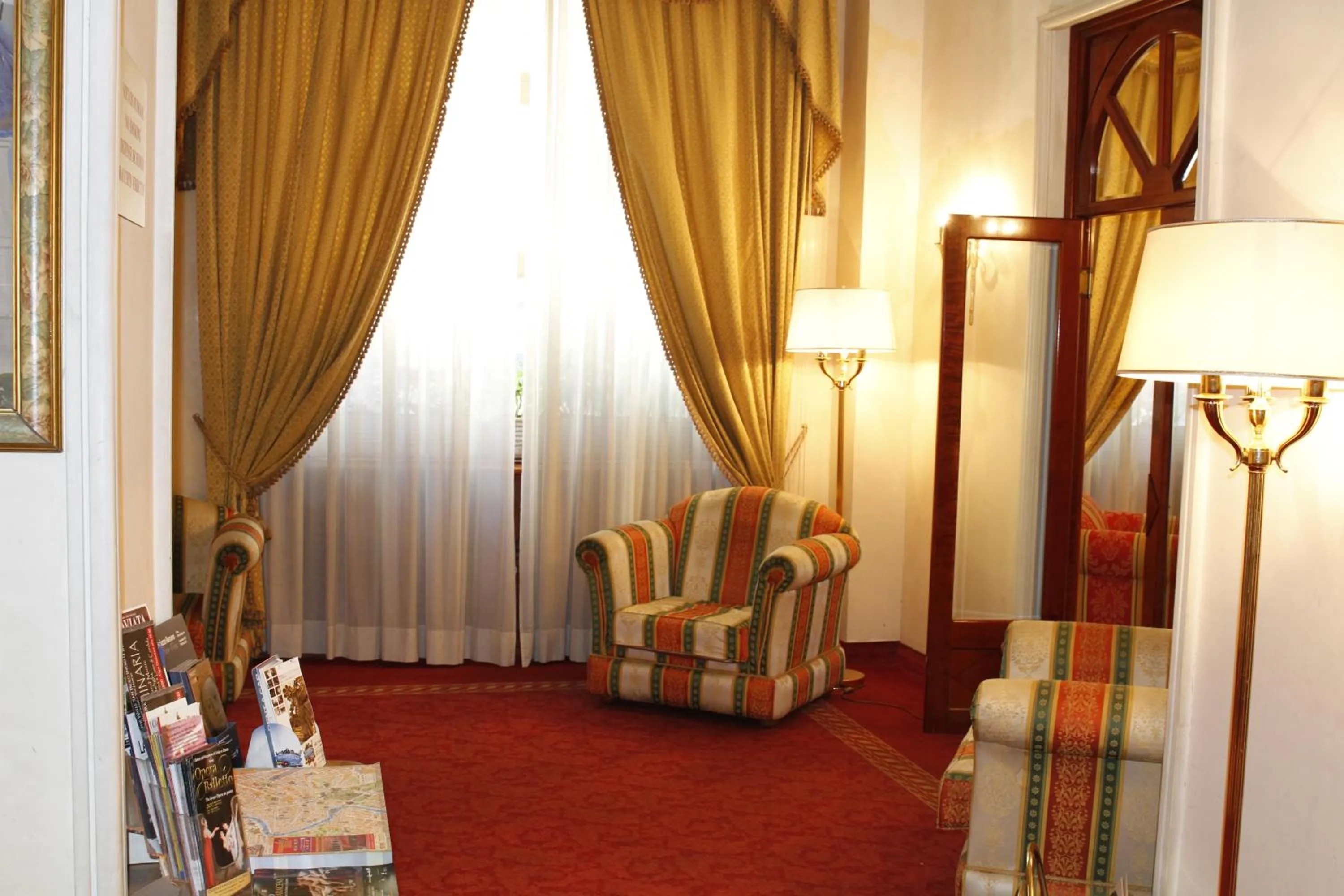 Lobby or reception in Hotel Pace Helvezia