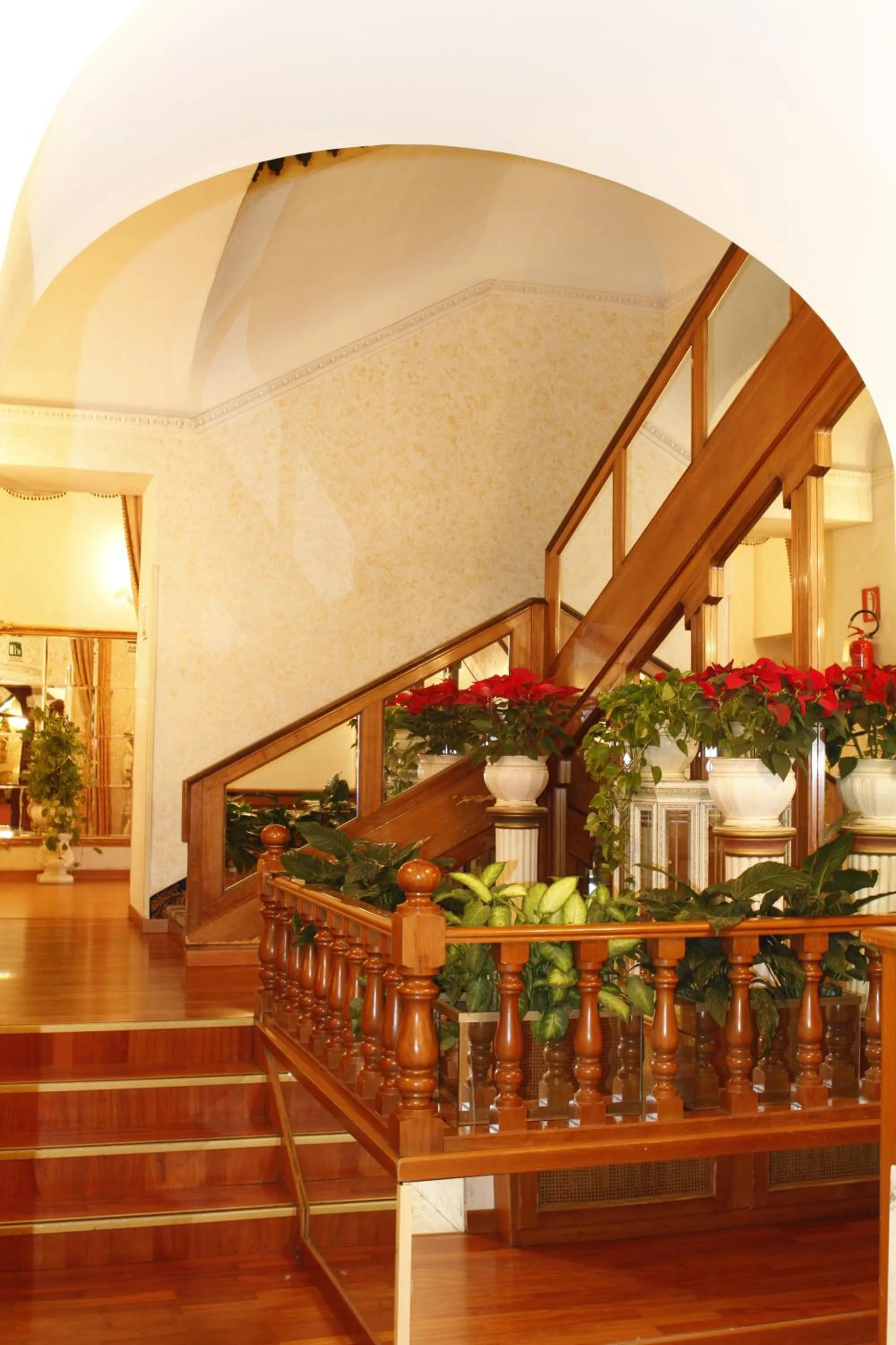 Decorative detail in Hotel Pace Helvezia