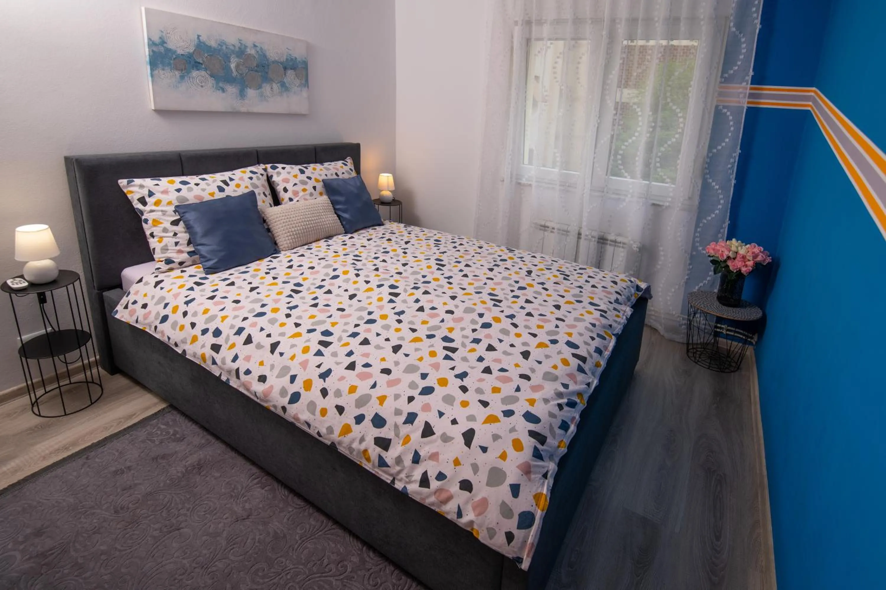 Bedroom, Bed in Apartman Point